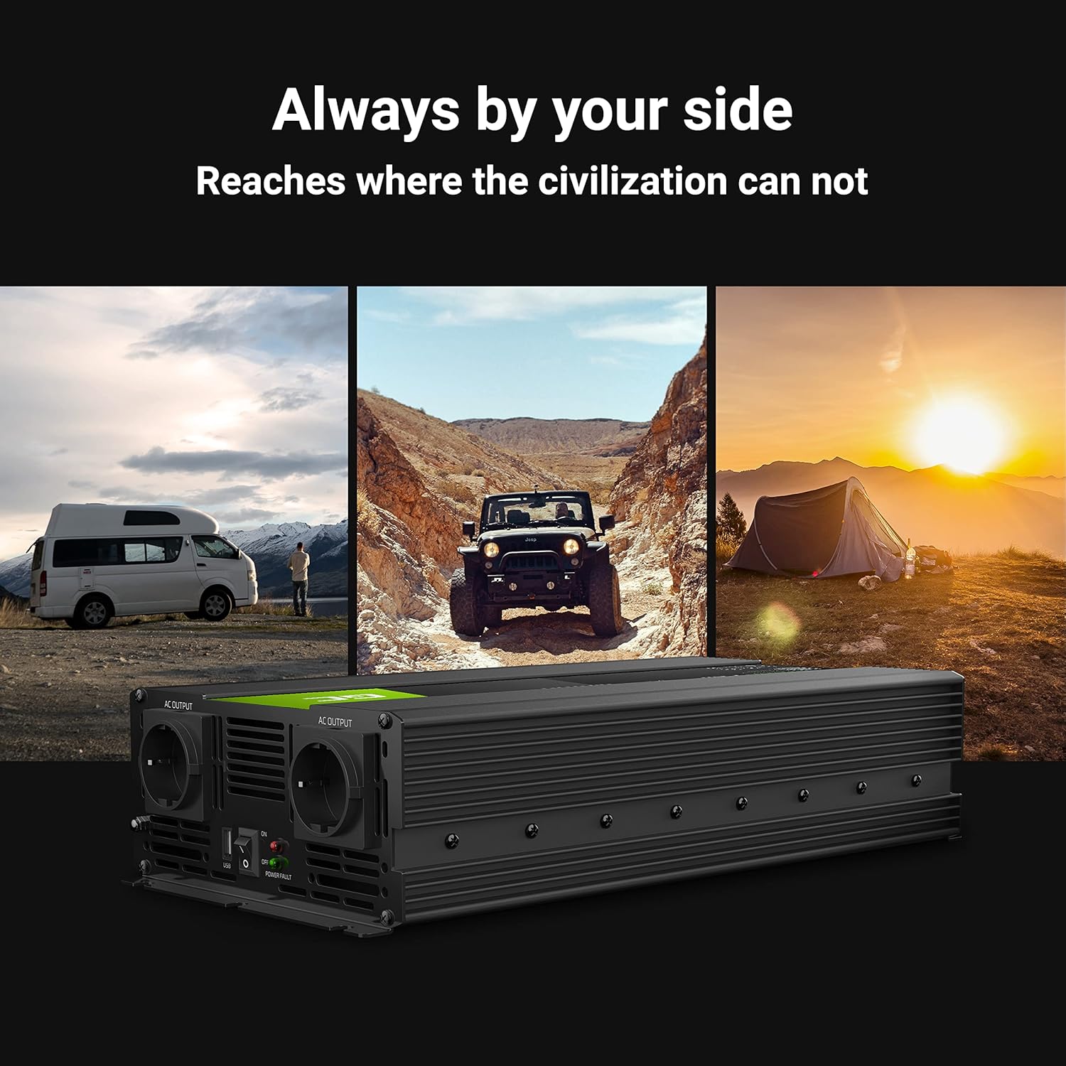 Green Cell Inverter Onda Pura 2000W/4000W 24V 220V - immagine 4