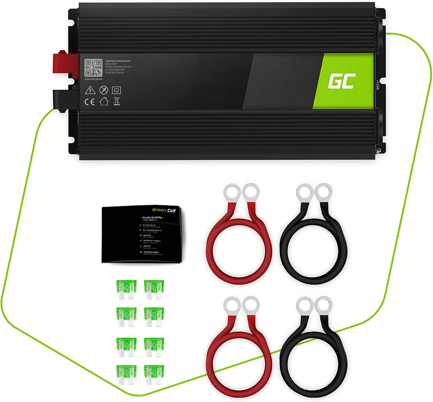 Green Cell Inverter Onda Pura 2000W/4000W 24V 220V - immagine 7