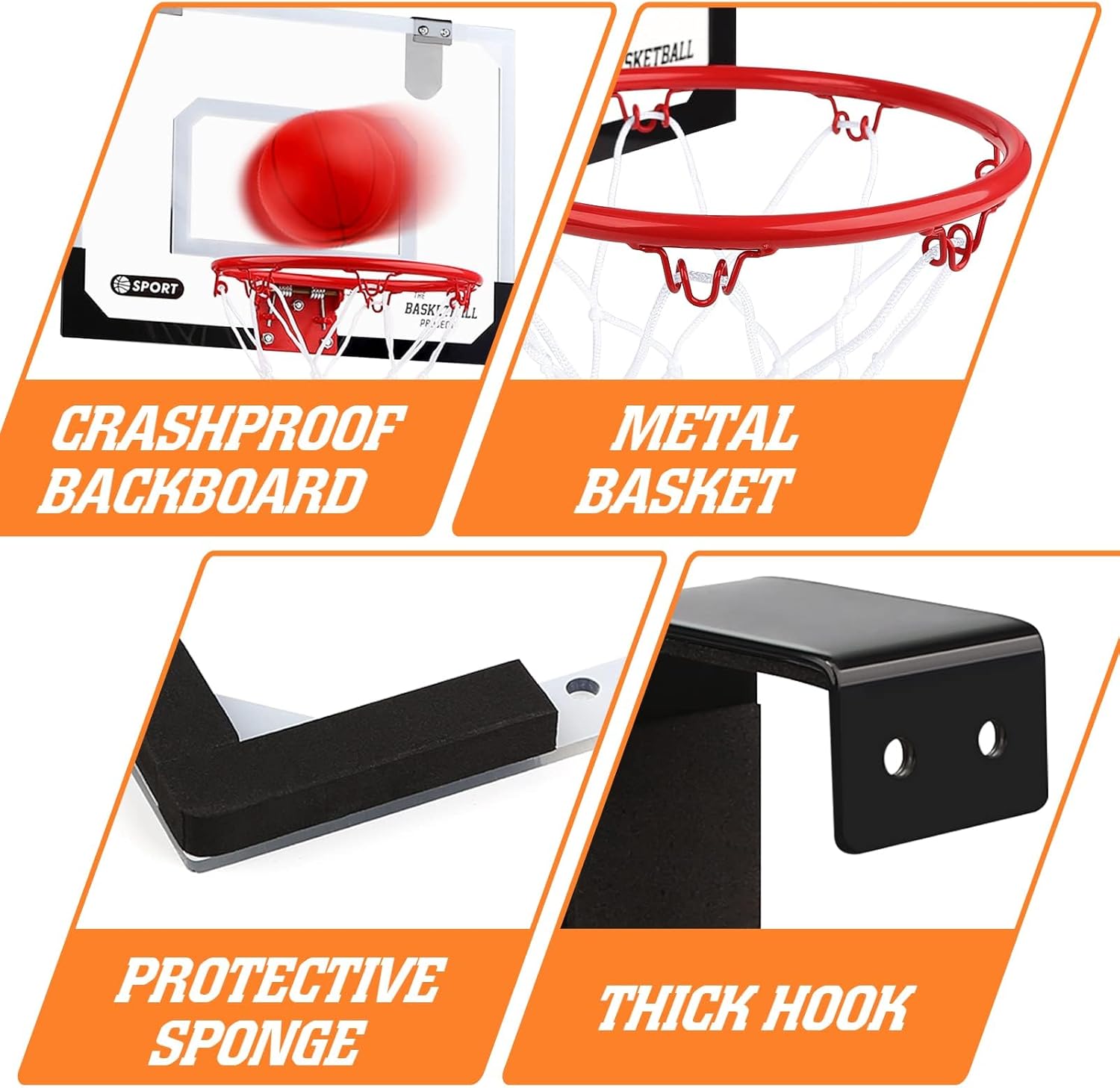 Dreamon Mini Canestro Basket Kit da Camera - immagine 3