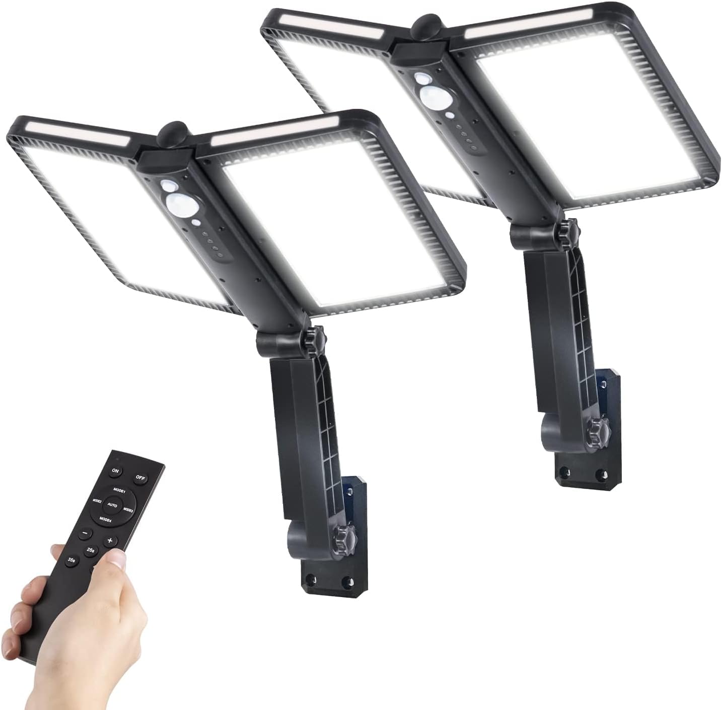 Moman Faretti Solari LED da Esterno (2 pezzi) - immagine 1