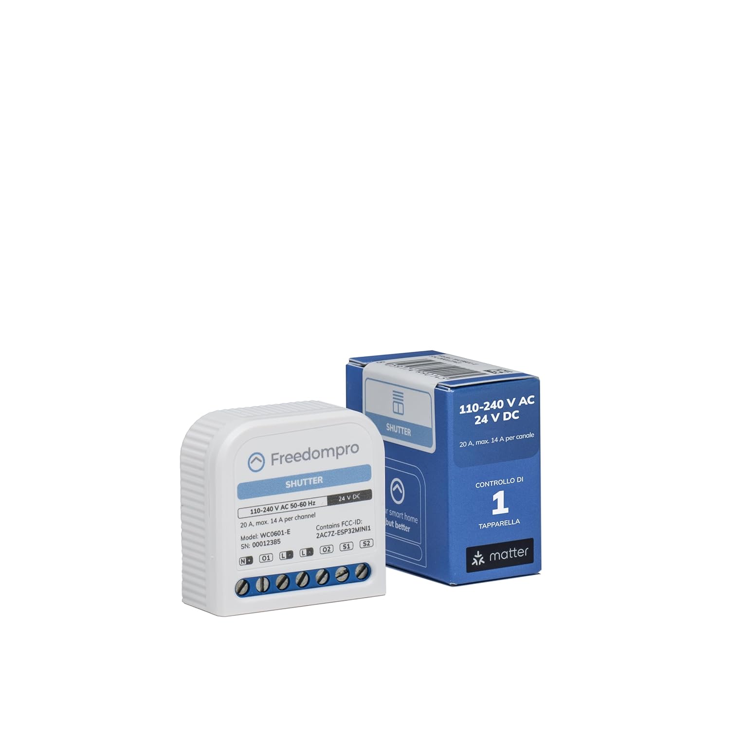 Freedompro MINI Avvolgibili Smart WC0601-E - immagine 1