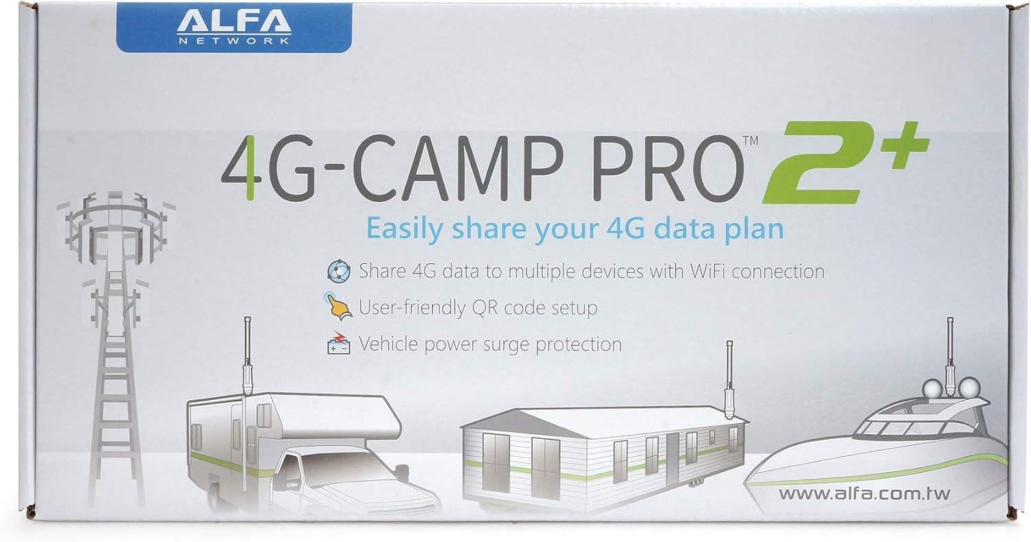 Alfa Network Alfa 4G Camp-Pro 2+ Global 4GCampPro2+GLOBAL - immagine 4