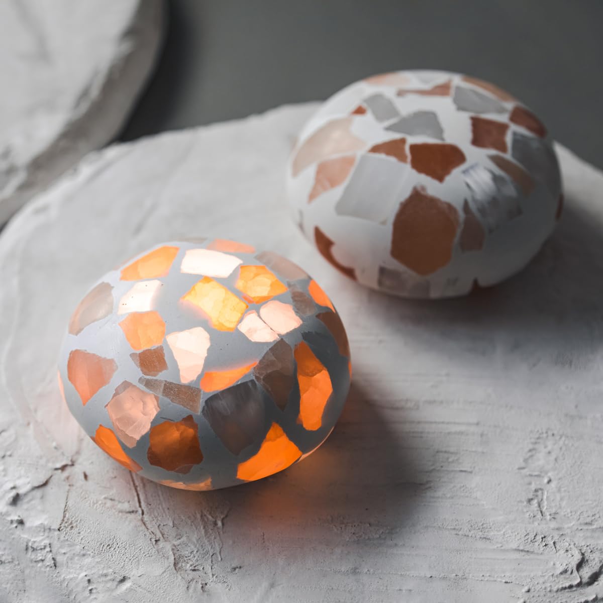 PRANSITO Broken Light Mochi - Lampada da Comodino LED