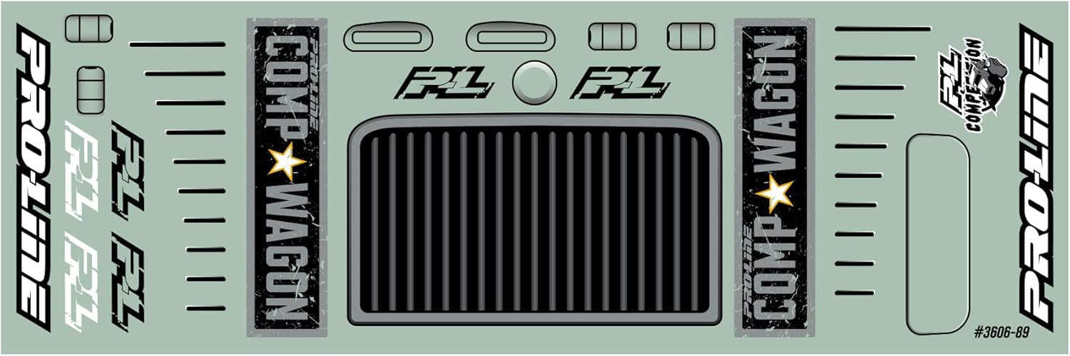 Pro-Line Racing Comp Wagon CabOnly ClrBdy 12.3WB - immagine 8