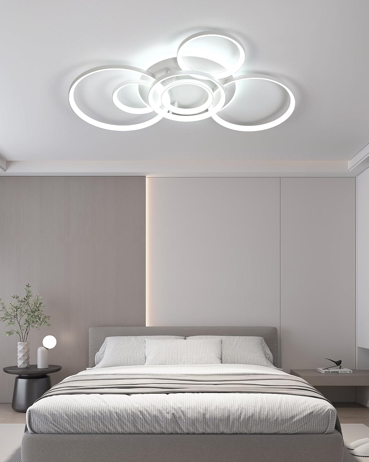 Mounm Plafoniera LED Soffitto Moderna 92*60cm 84W - immagine 8