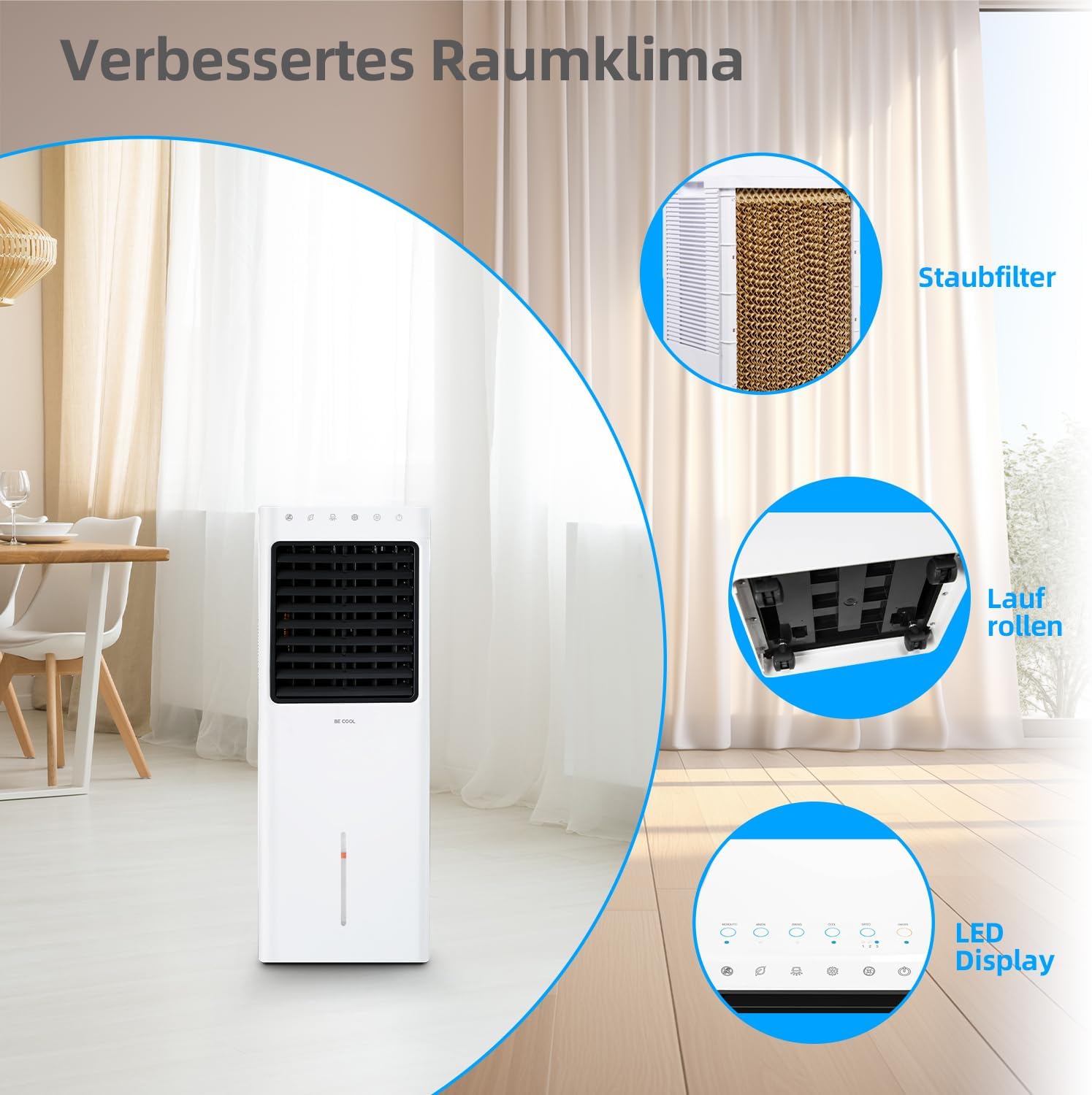 Be Cool Raffreddatore d'Aria 4 in 1 - immagine 7