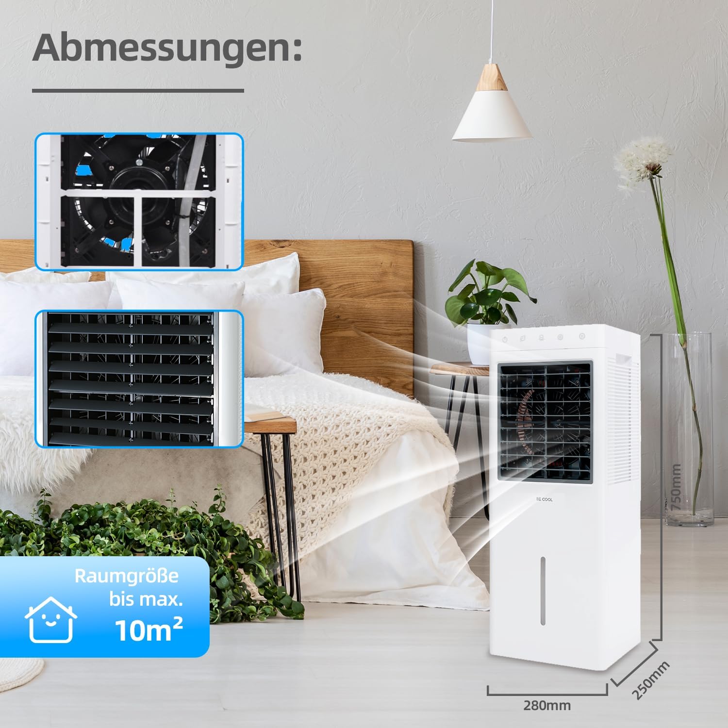 Be Cool Raffreddatore d'Aria 4 in 1 - immagine 8