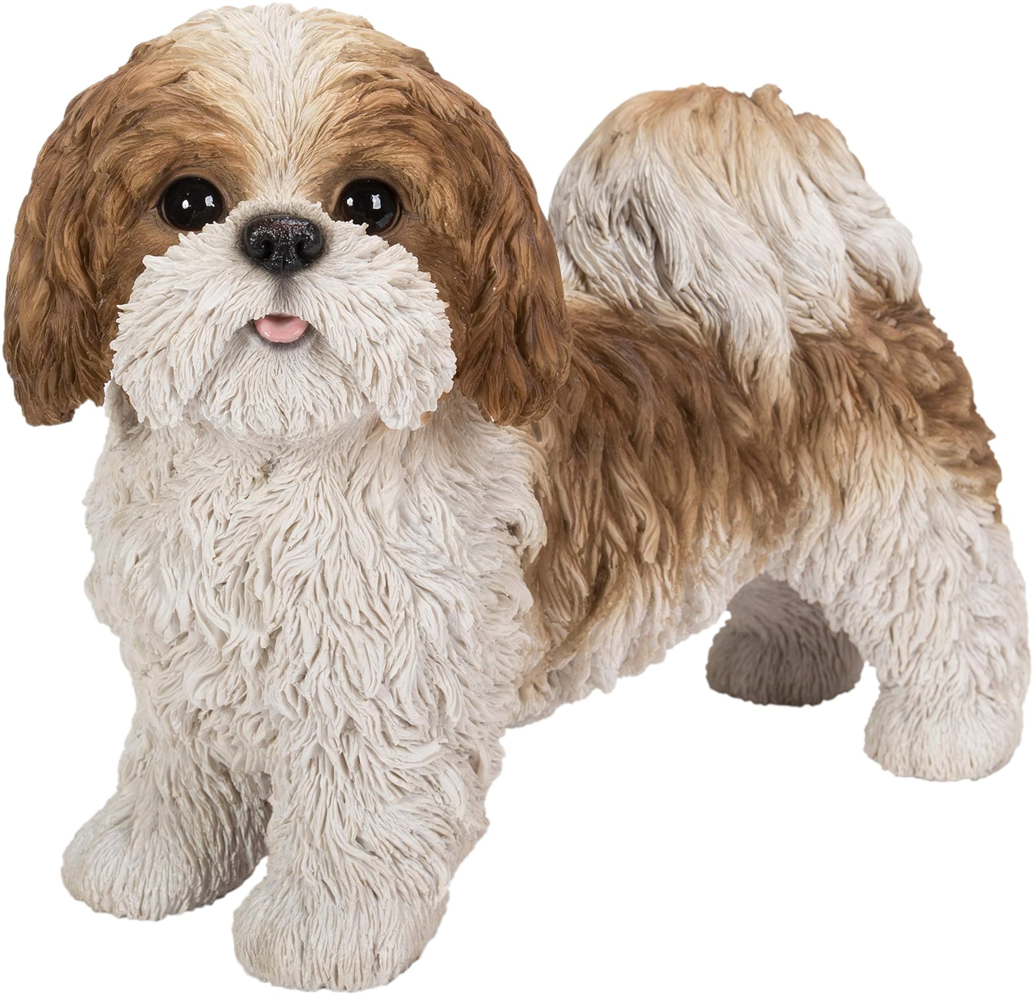 Vivid Arts Real Life Shih Tzu - Piedi in piedi, colore: Marrone