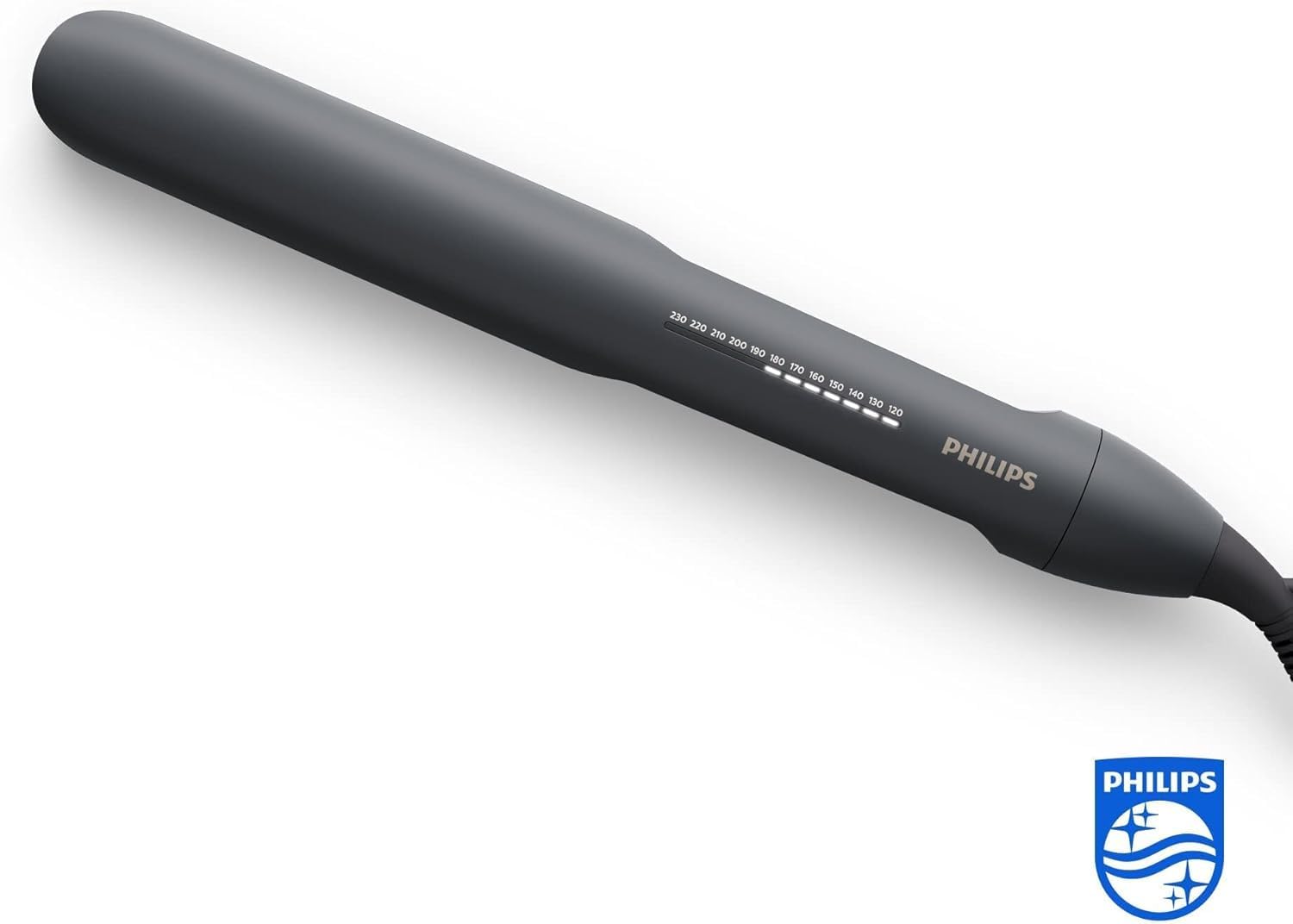 Philips Serie 5000 - Piastra per Capelli, Nero - immagine 2