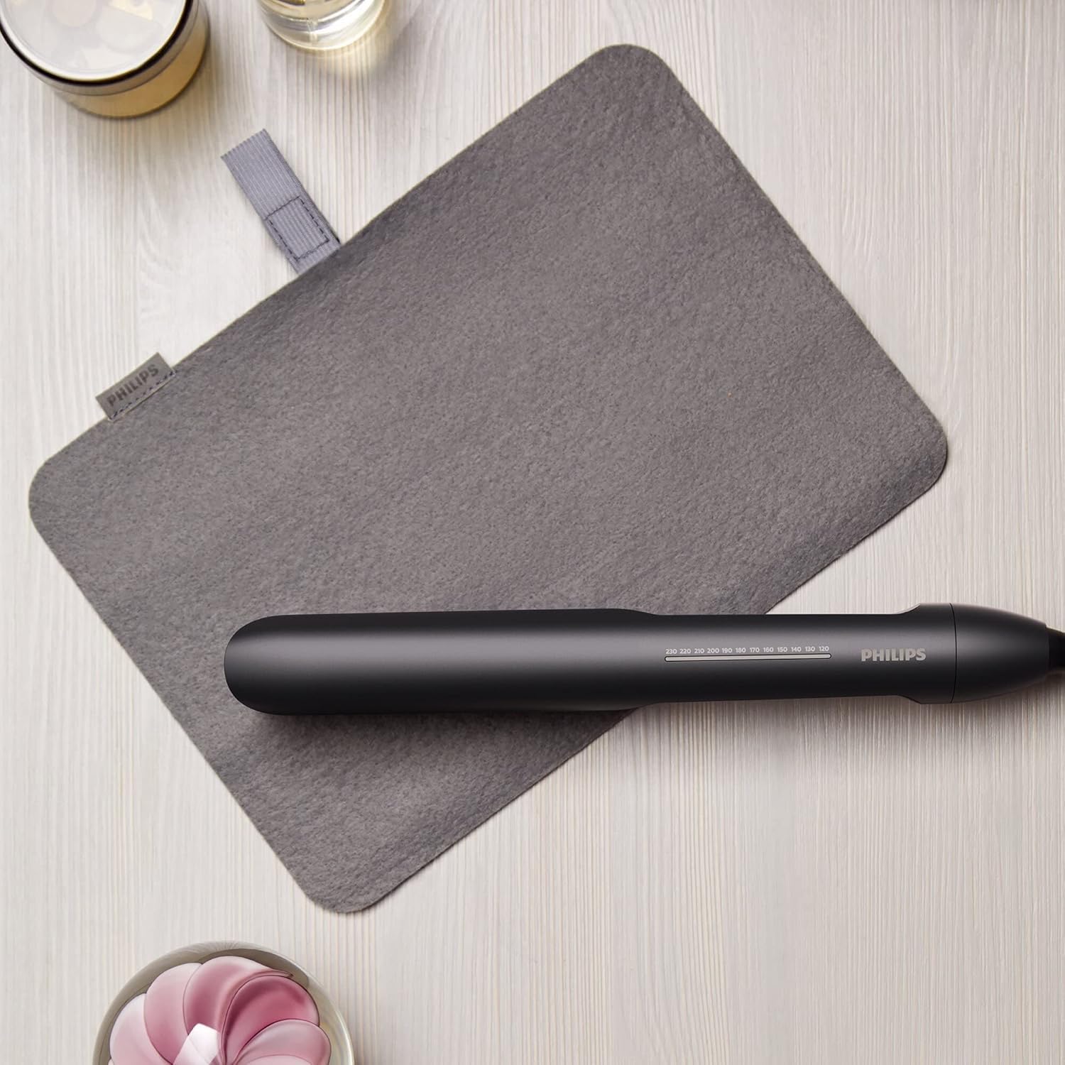 Philips Serie 5000 - Piastra per Capelli, Nero - immagine 4