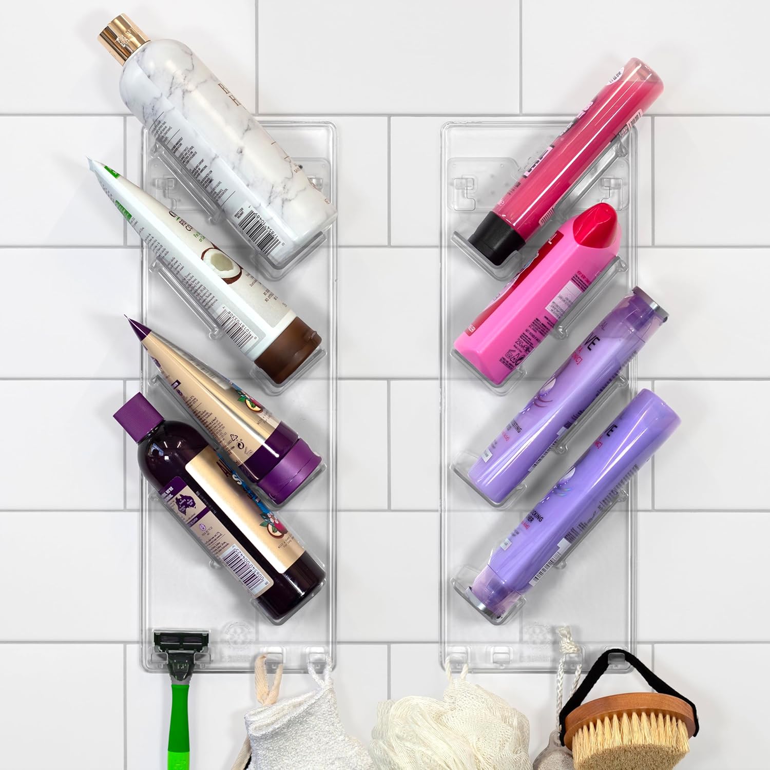 S.b.weston Carrello Doccia a Parete in Plastica Trasparente