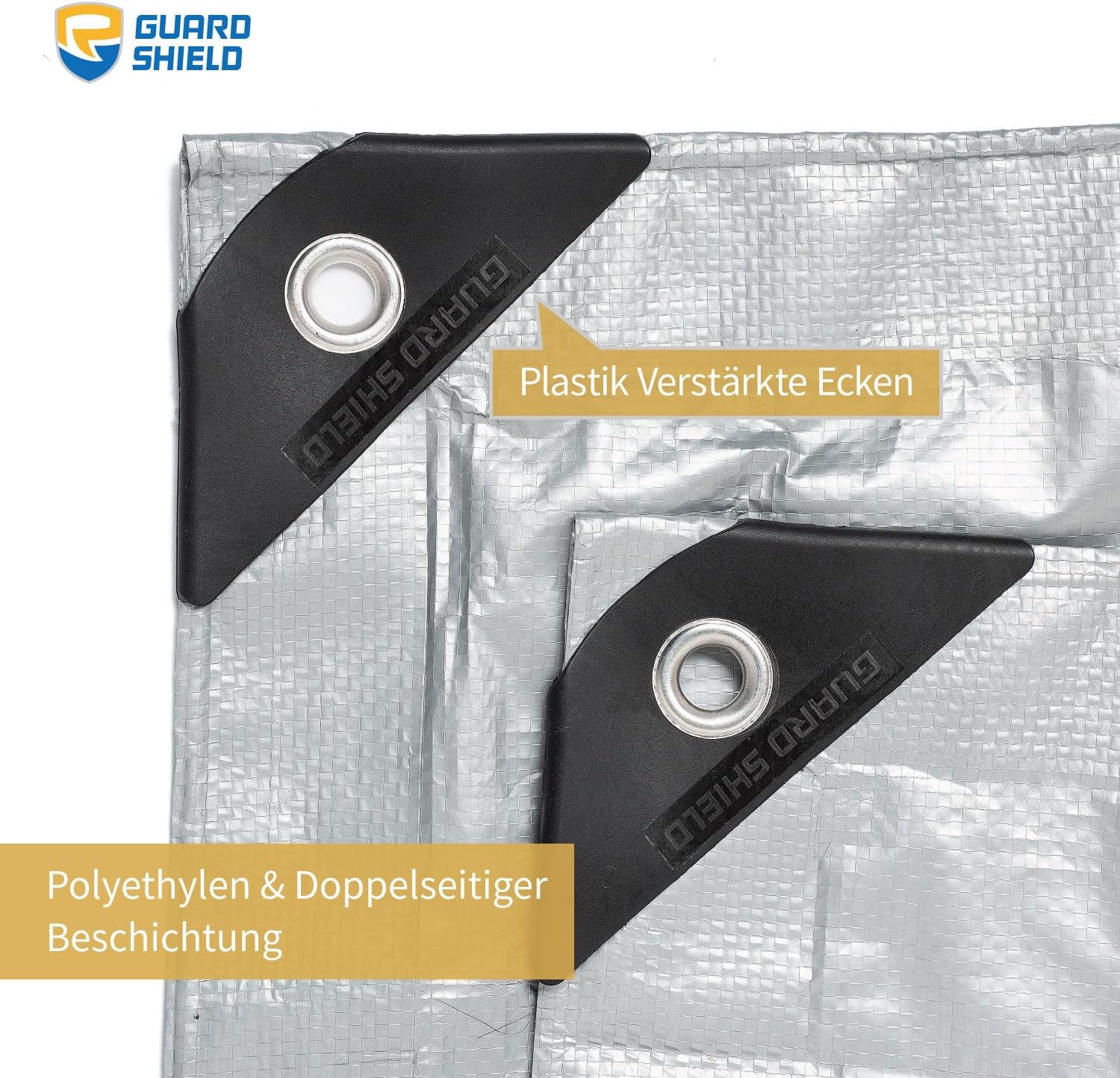 Guard Shield Telone di Copertura Impermeabile 4x6m Argento - immagine 2