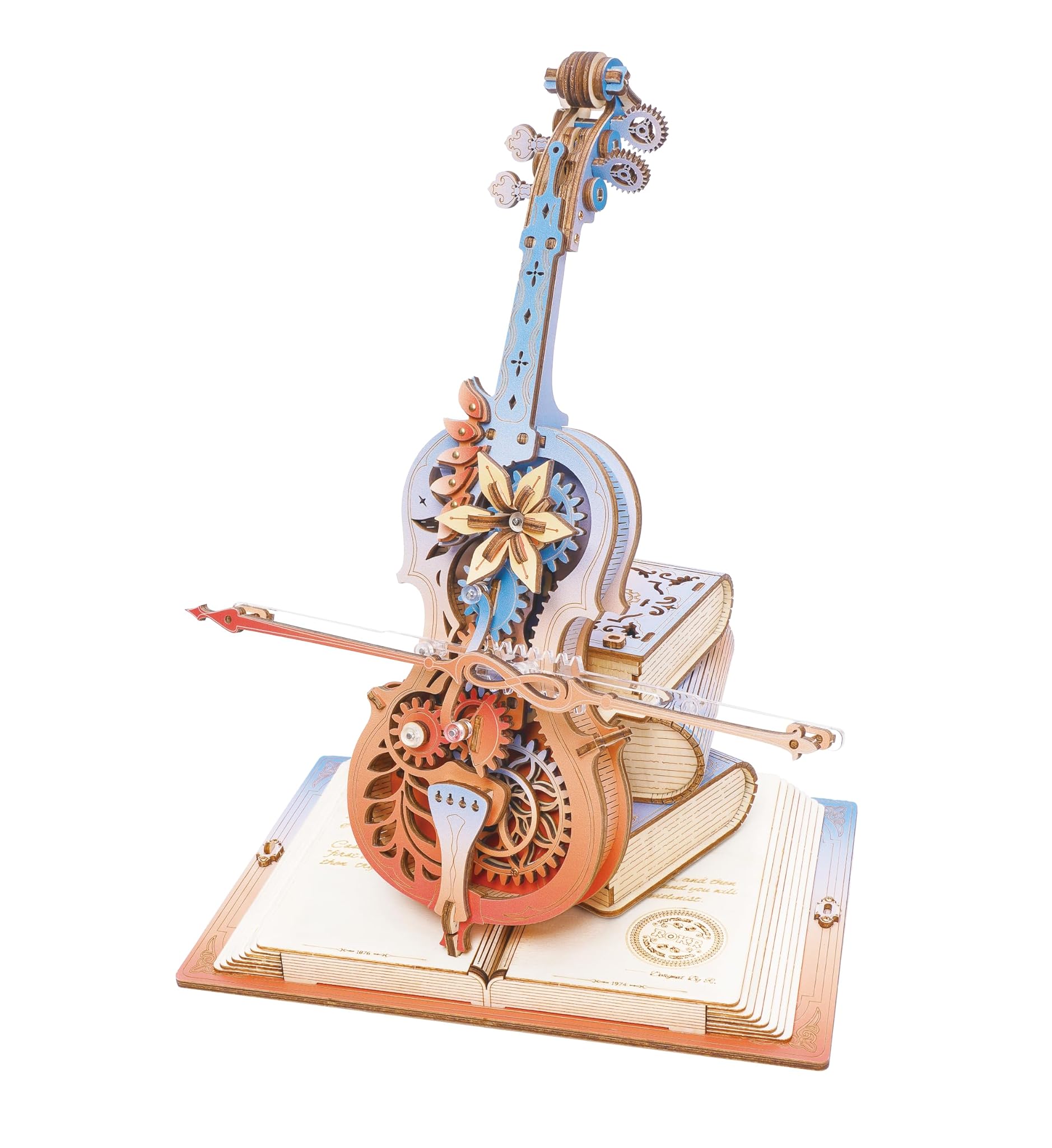 Rokr Puzzle 3D in Legno - Modellismo Violoncello AMK63M