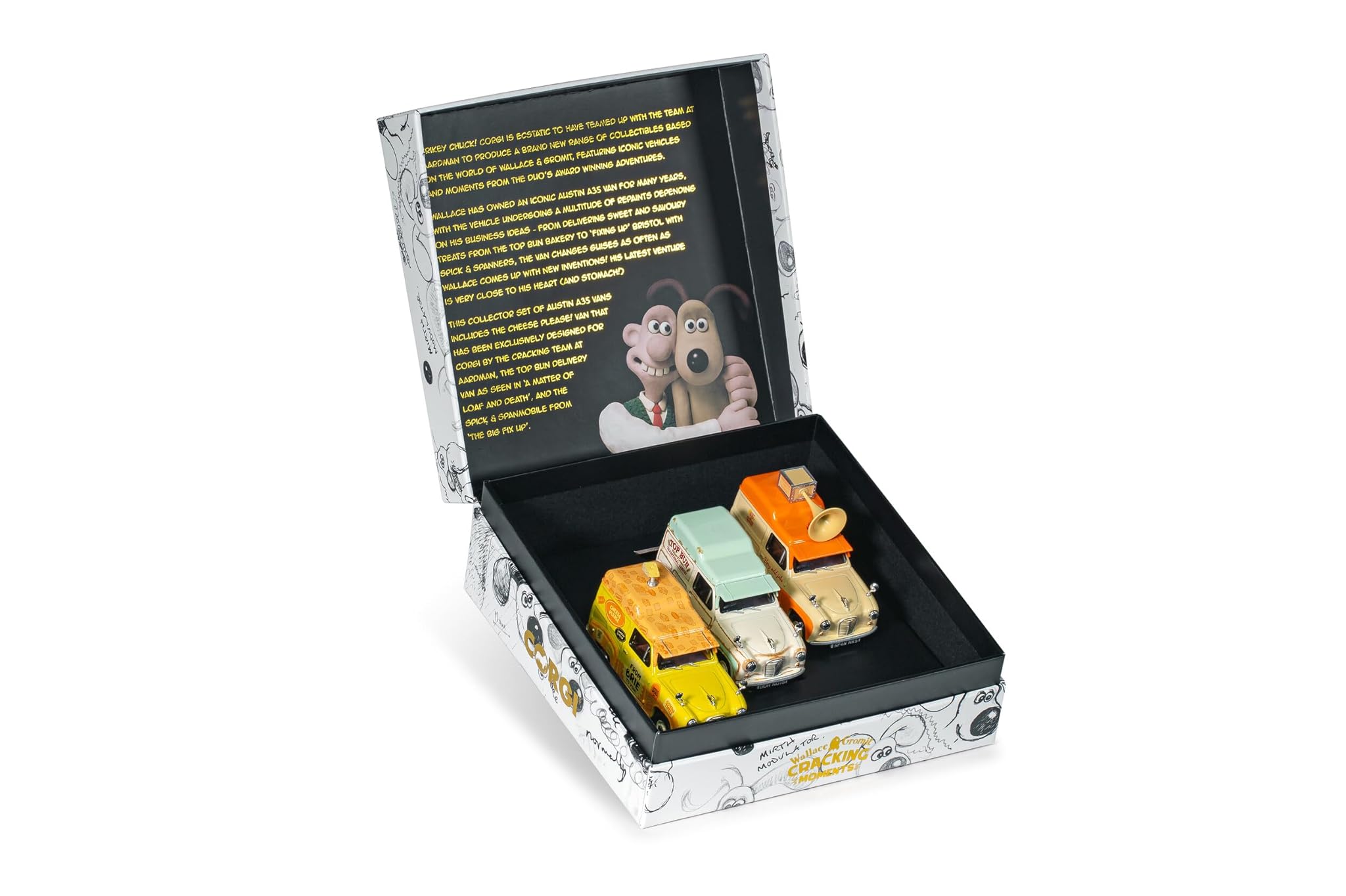 Wallace & Gromit Austin A35 Van Collection