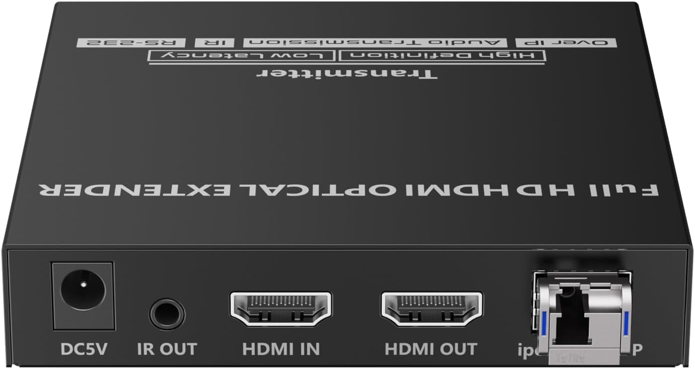 Premiumcord Extender Ottico HDMI 40 Km, Nero - immagine 18