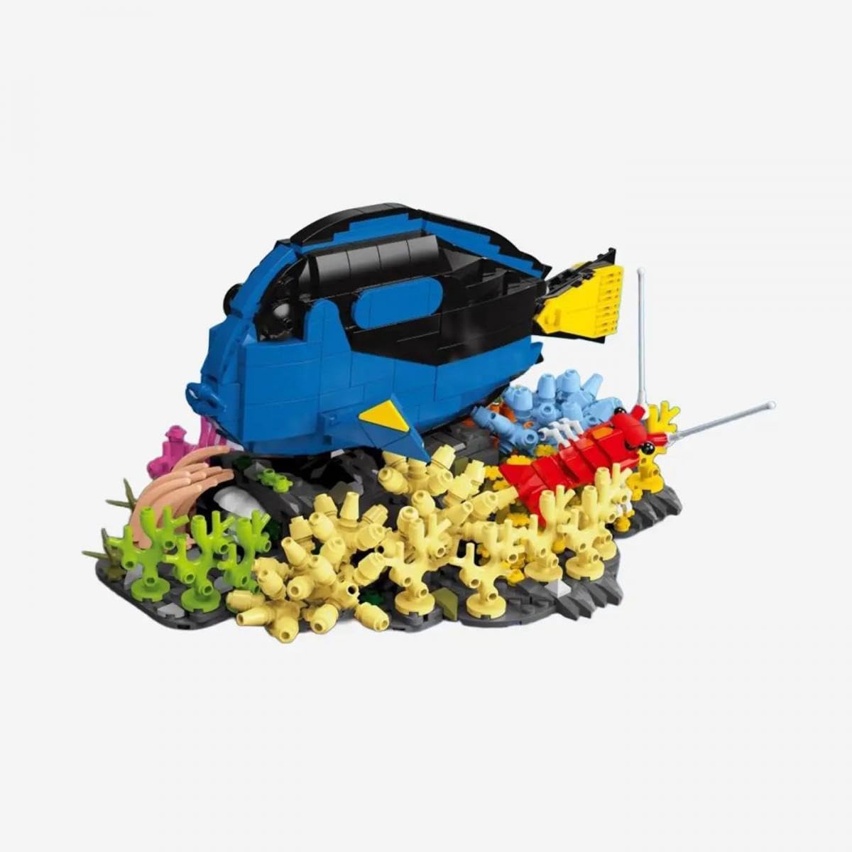 BlueBrixx Pro 108672 - Pesci dottorali per pallet con 1261 elementi