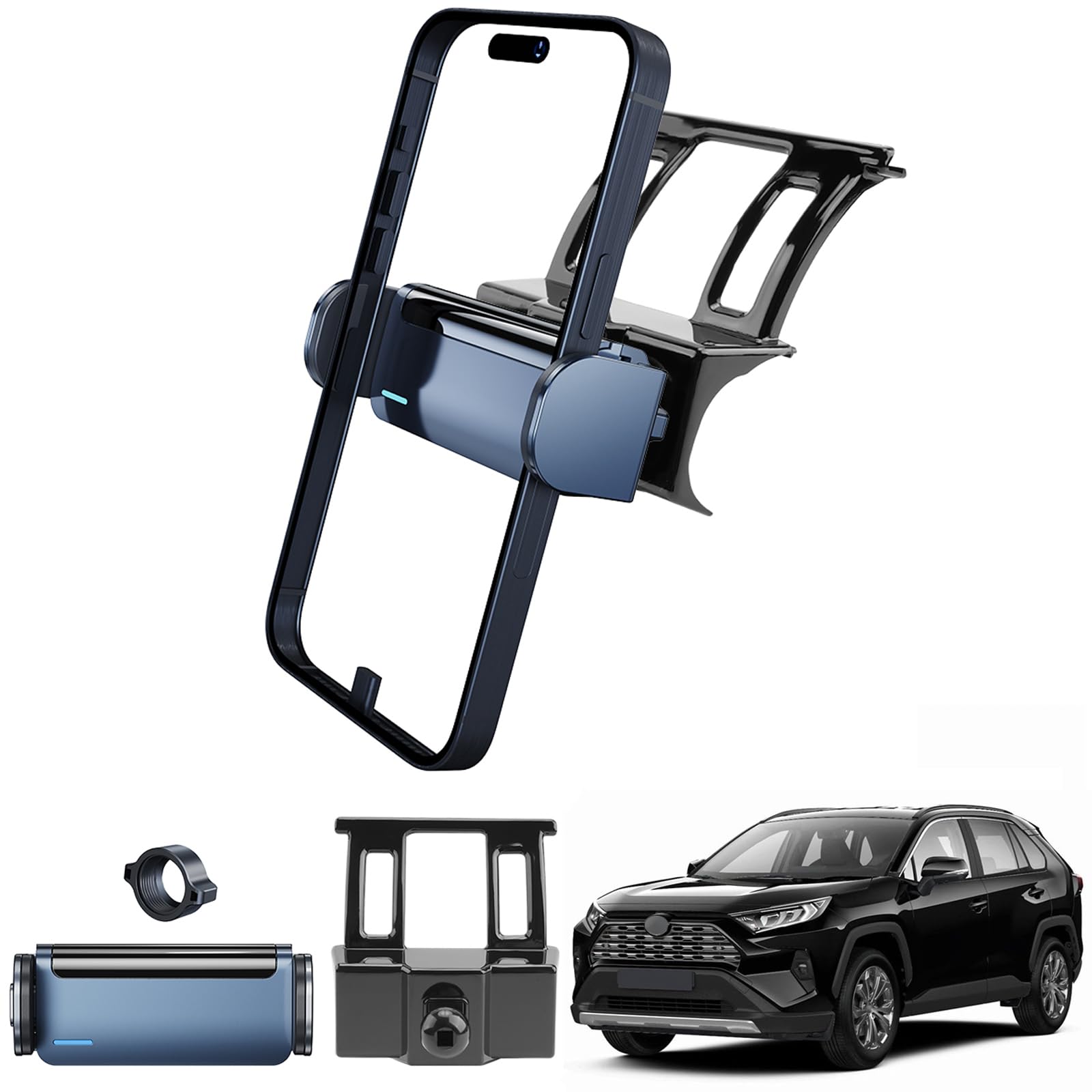 Coleya Supporto Cellulare Elettrico per Toyota RAV4