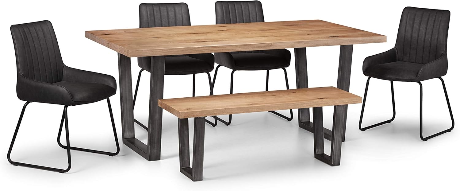 Julian Bowen, Panca Brooklyn, rovere - immagine 7