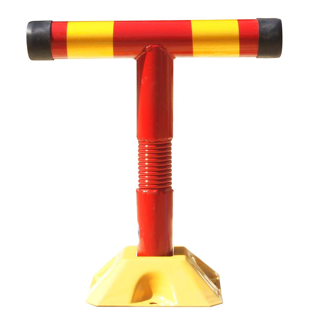 KATSU Barriera Parcheggio Auto a T con Molla Flessibile