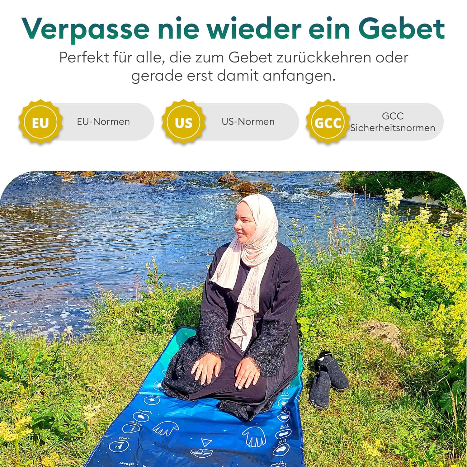 My Salah Mat® Intelligenter interaktiver Gebetsteppich - immagine 6