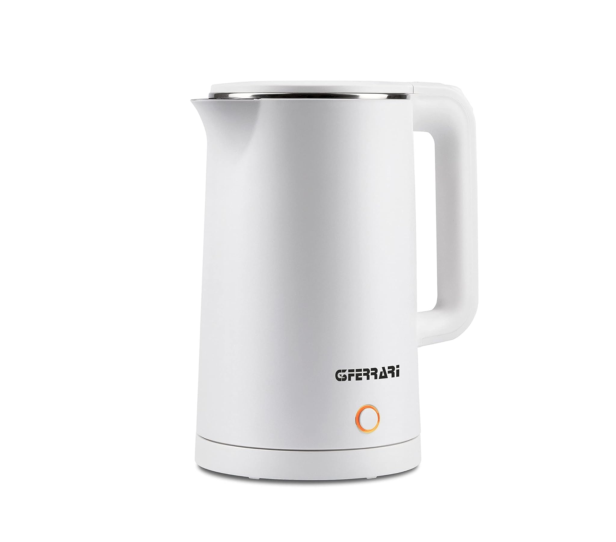 G3 Ferrari G10158 Bollitore "Essential", Contenitore INOX, 1,8 Litri, Bianco