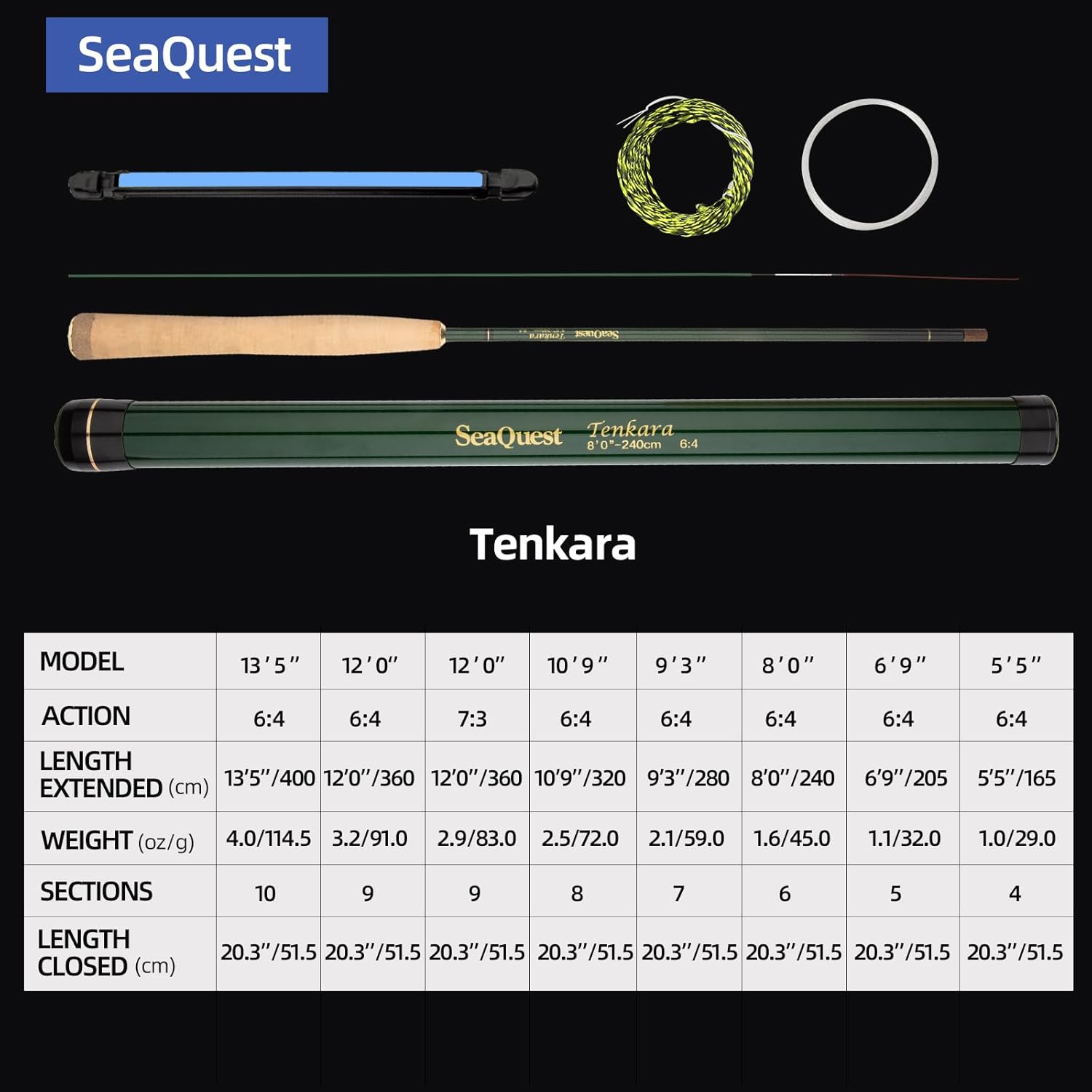 Seaquest Tenkara Rod Kit 1 - immagine 6