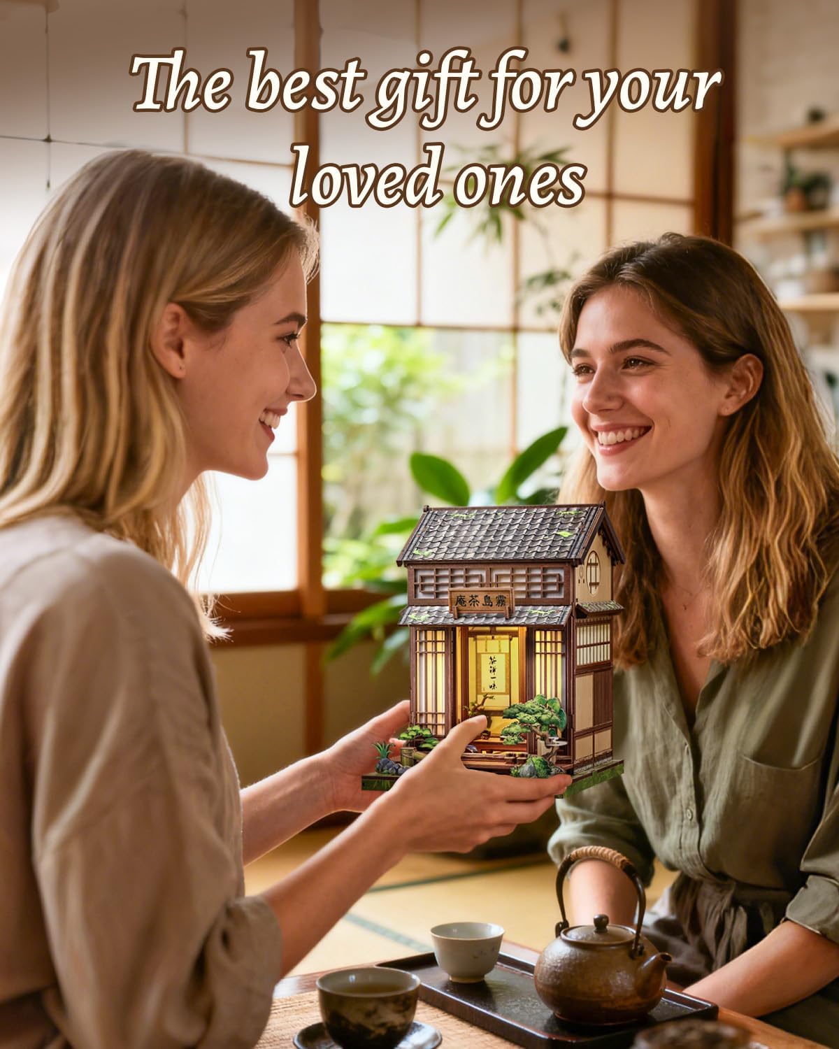 CUTEBEE Book Nook - Kit Casa delle Bambole per Adulti - immagine 7