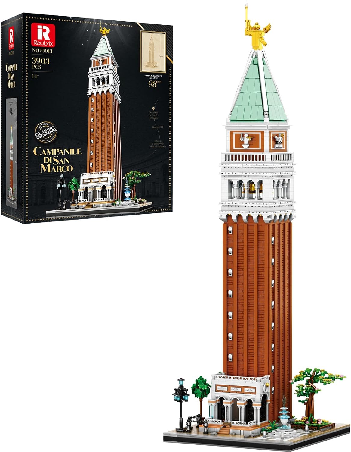 Reobrix 60TP St. Mark's Square Bell Tower YS-55013 - immagine 1