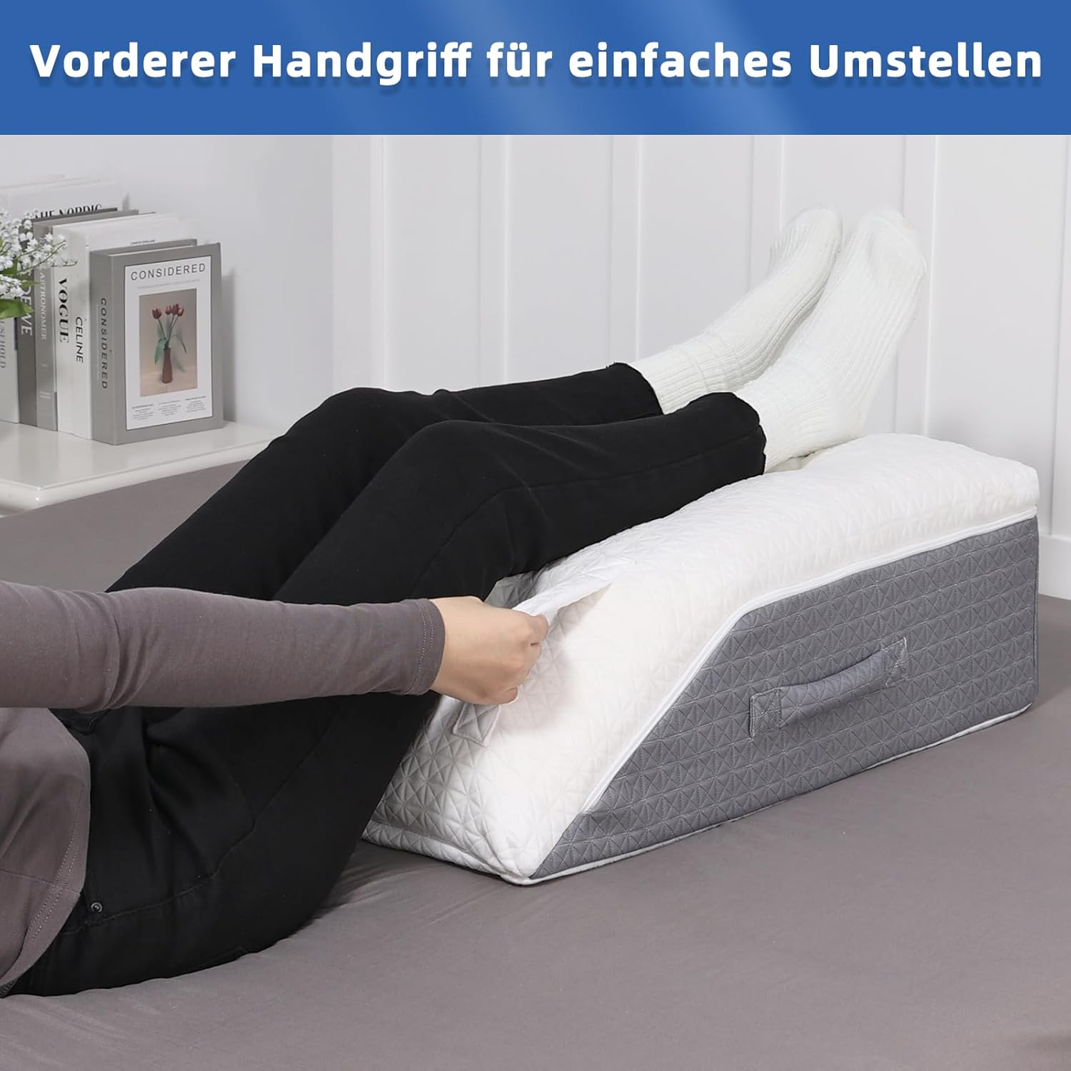 Havargo Cuscino per Gambe in Memory Foam - immagine 4