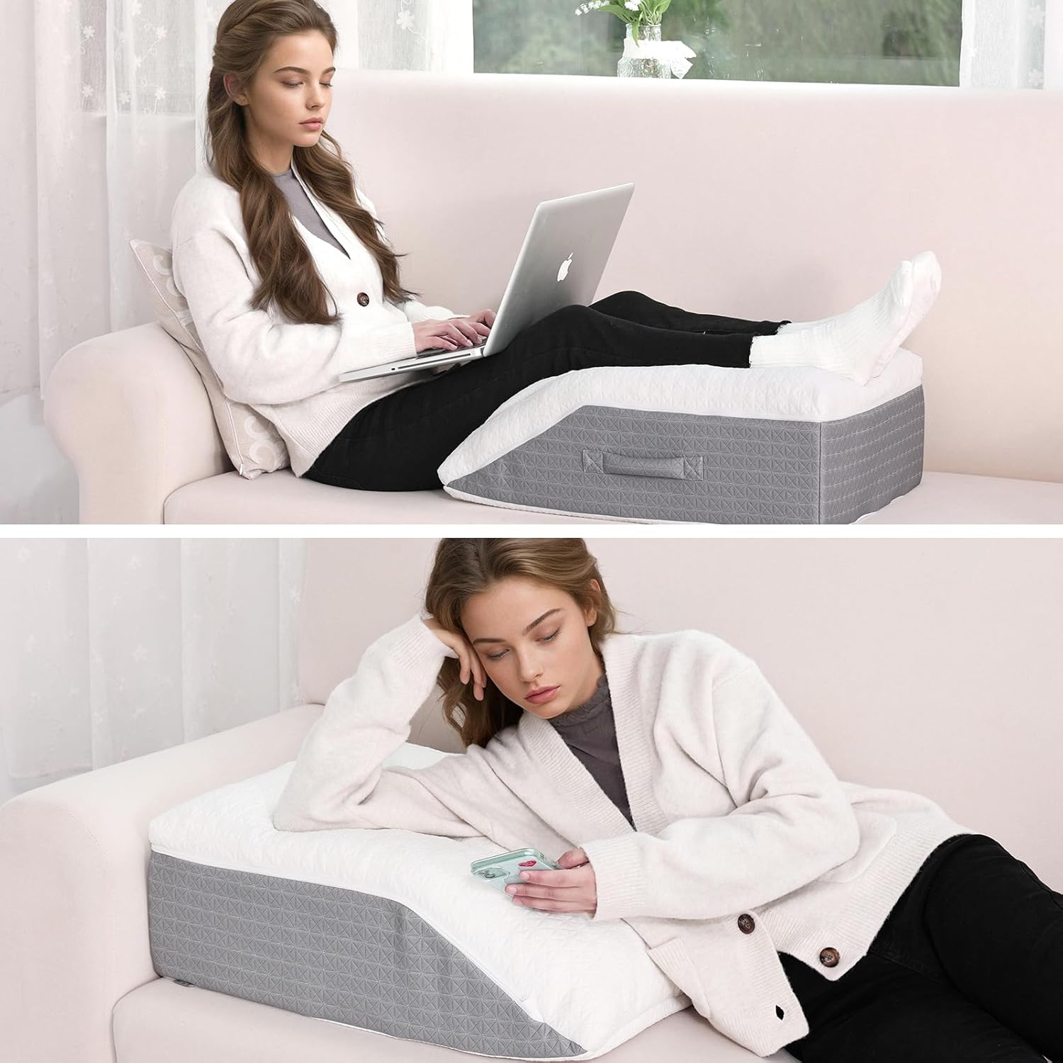 Havargo Cuscino per Gambe in Memory Foam - immagine 6