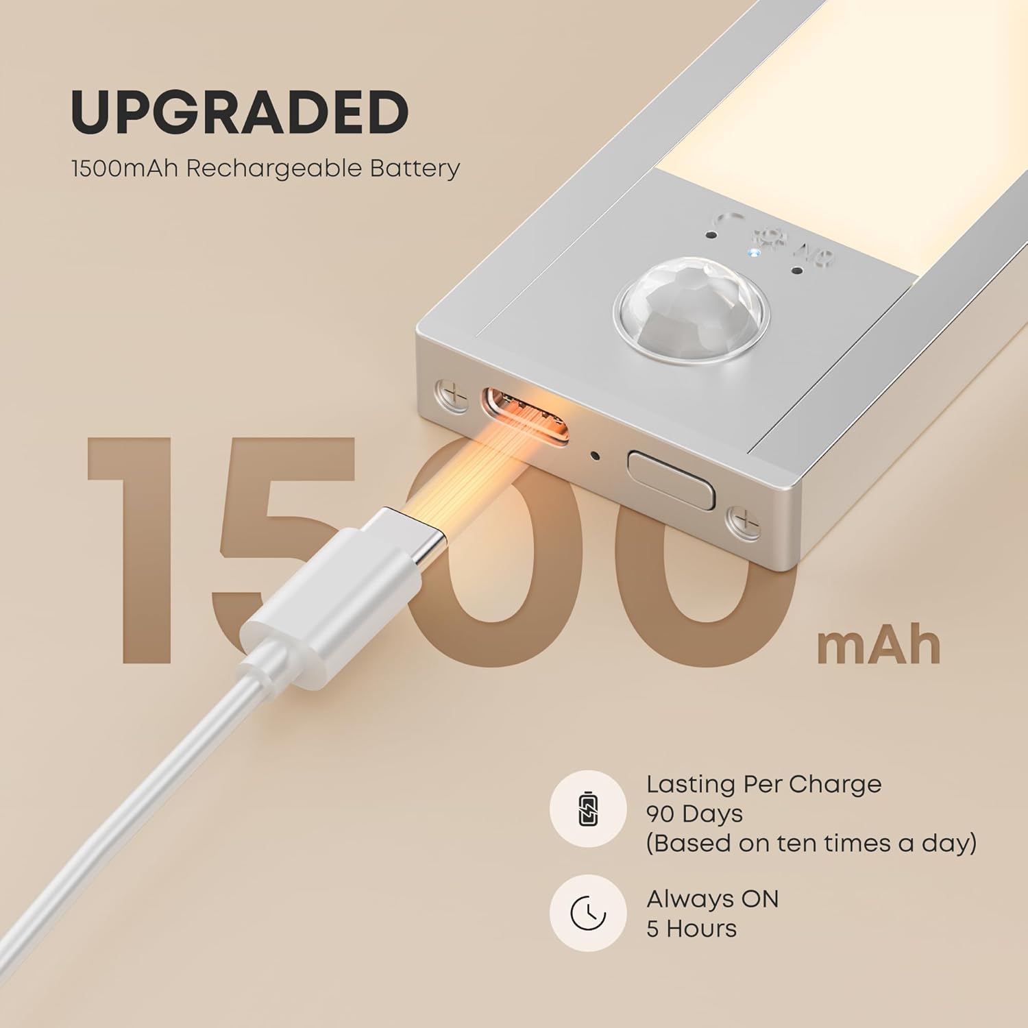 Lroltef Luce LED Sottopensile Cucina 21CM (2 Pezzi) - immagine 4