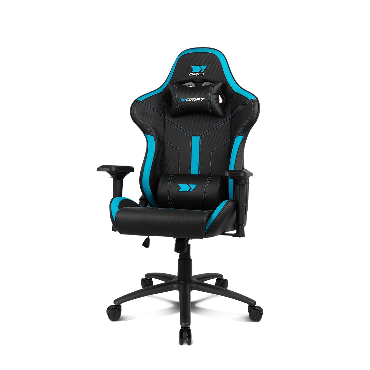 Drift Gaming Chair DR350 - Sedia professionale, nero/blu