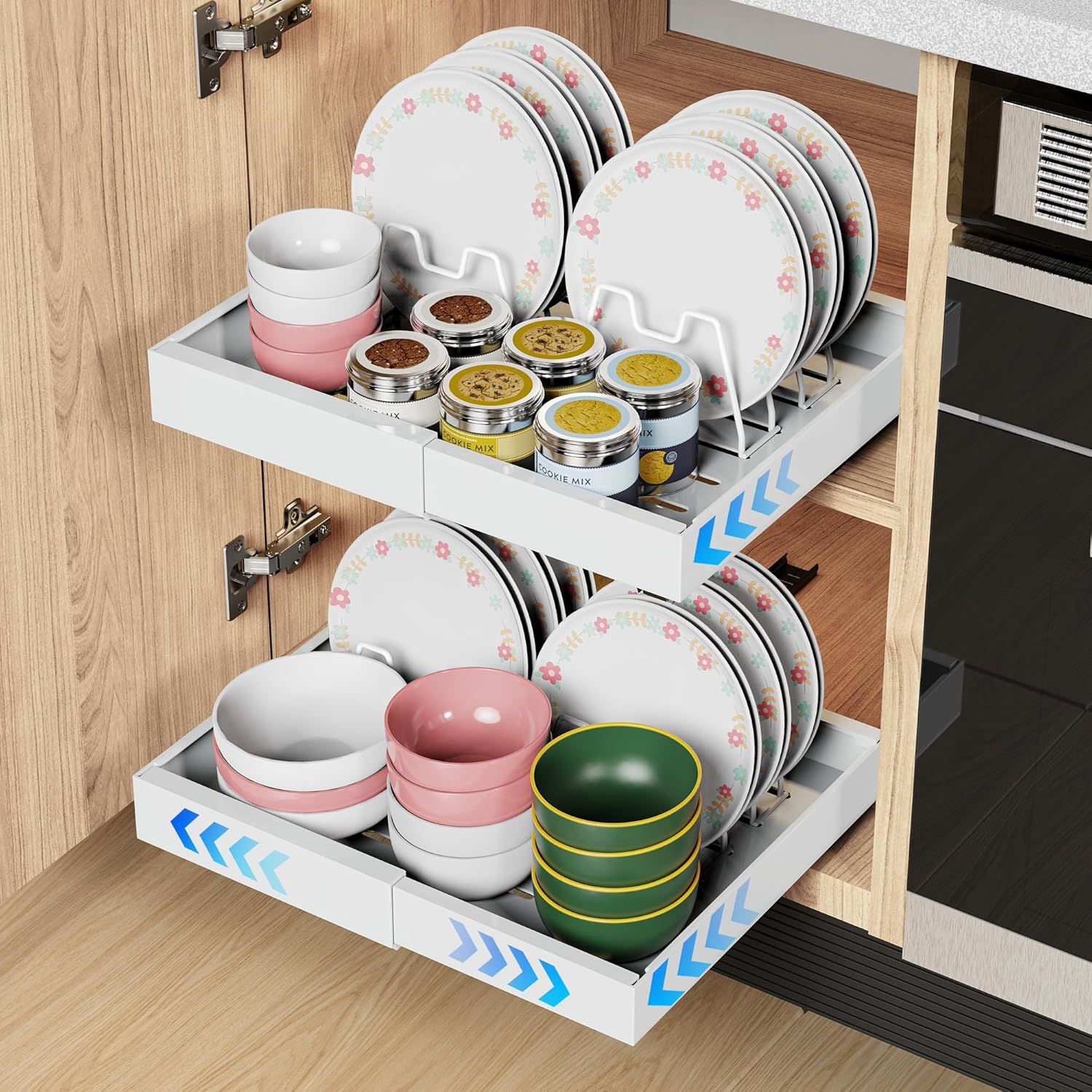 Ihomara Set 2 Organizzatori Armadi Espandibili - immagine 1