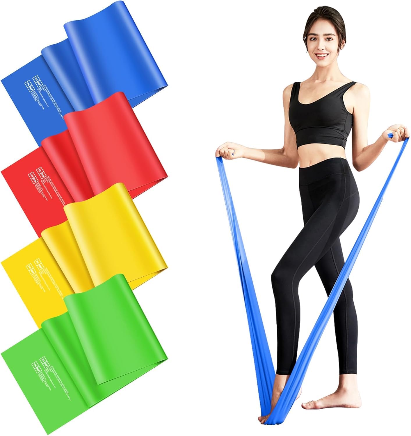 Fokky Elastici Fitness 1.5M [Set di 4]