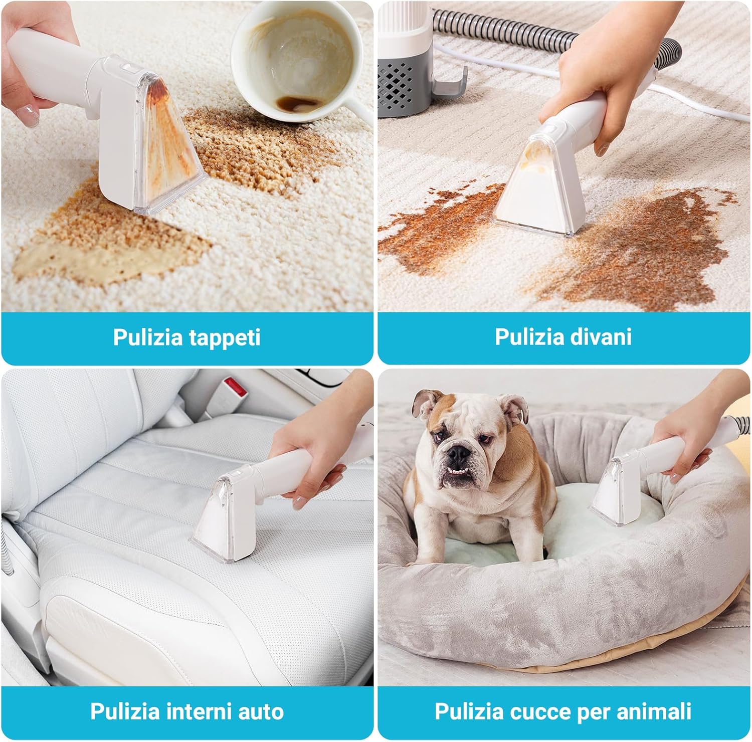 Lavatappeti e Divani Lava e Asciuga 600W 16KPa - immagine 8