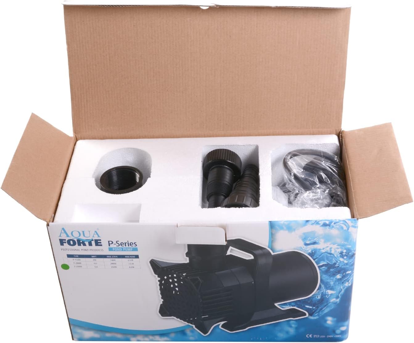 Aquaforte Pompa per Laghetto P-20.000, 420 Watt - immagine 6