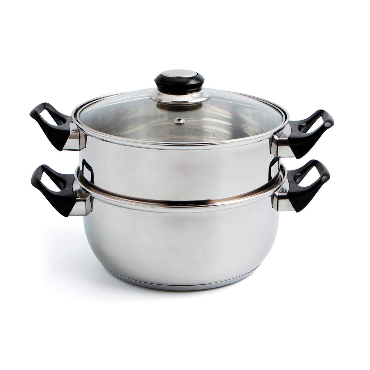 Quid 5759386 - Vaporiera Pentola 22 cm con Coperchio