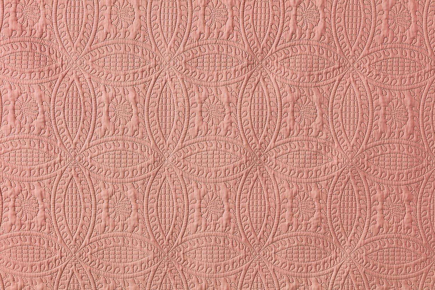 Chezmoi Collection Austin - Set Copriletto King Size, Salmone - immagine 4