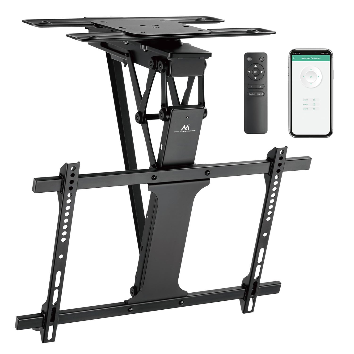 Supporto Soffitto TV Maclean 32"-75" Motorizzato