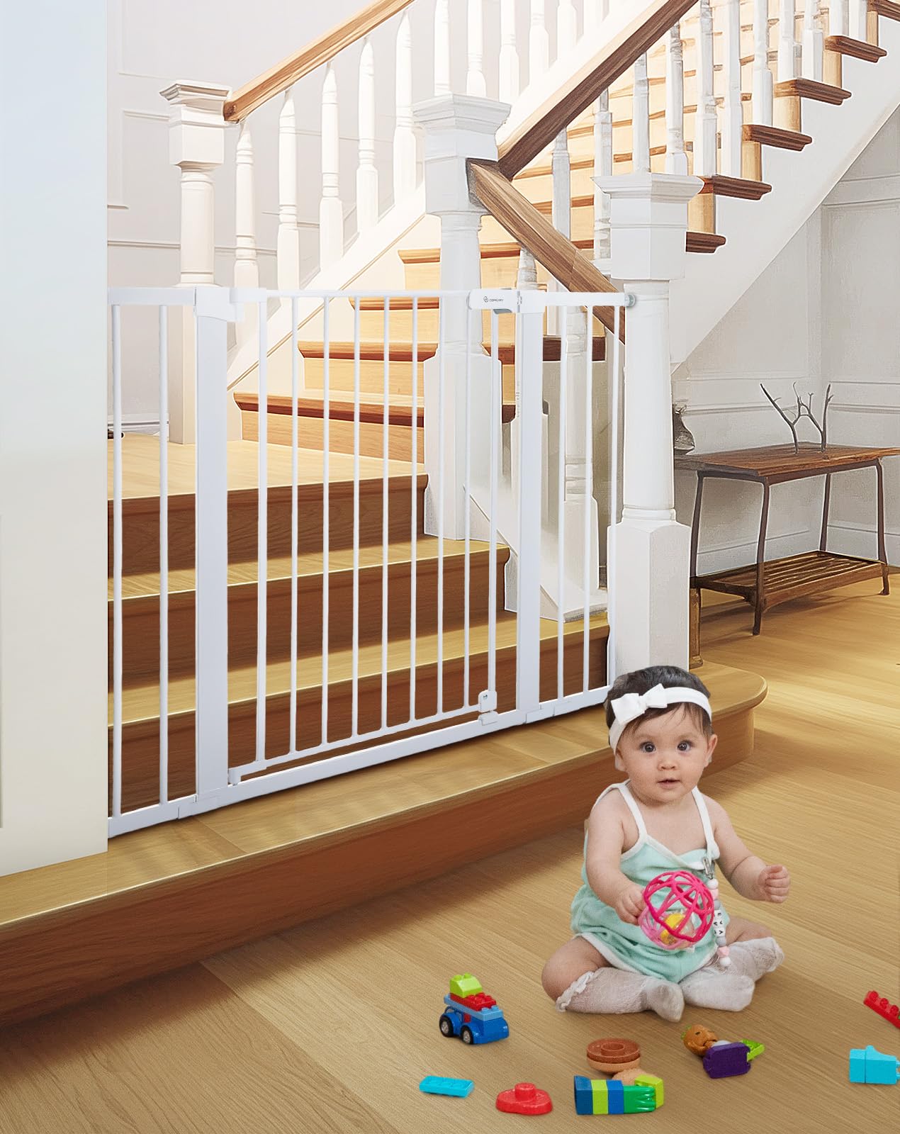 Comomy Cancelletto per Cani Extra Alto 91,5cm