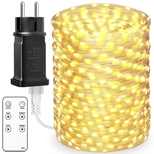 Bescost Catena Luminosa Esterno 30m 300 LED IP44
