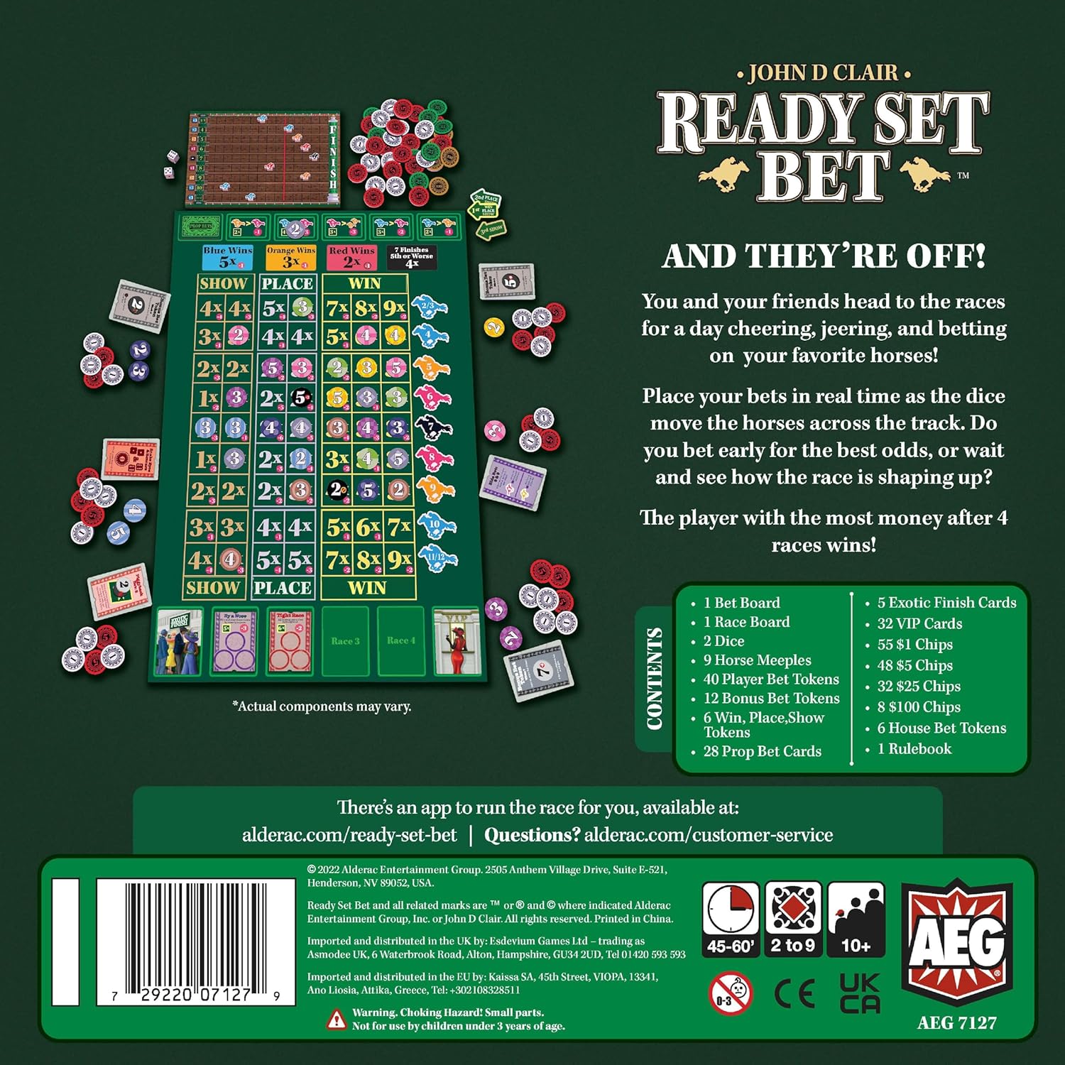 Alderac Entertainment - Ready Set Bet - Gioco da Tavolo - immagine 2