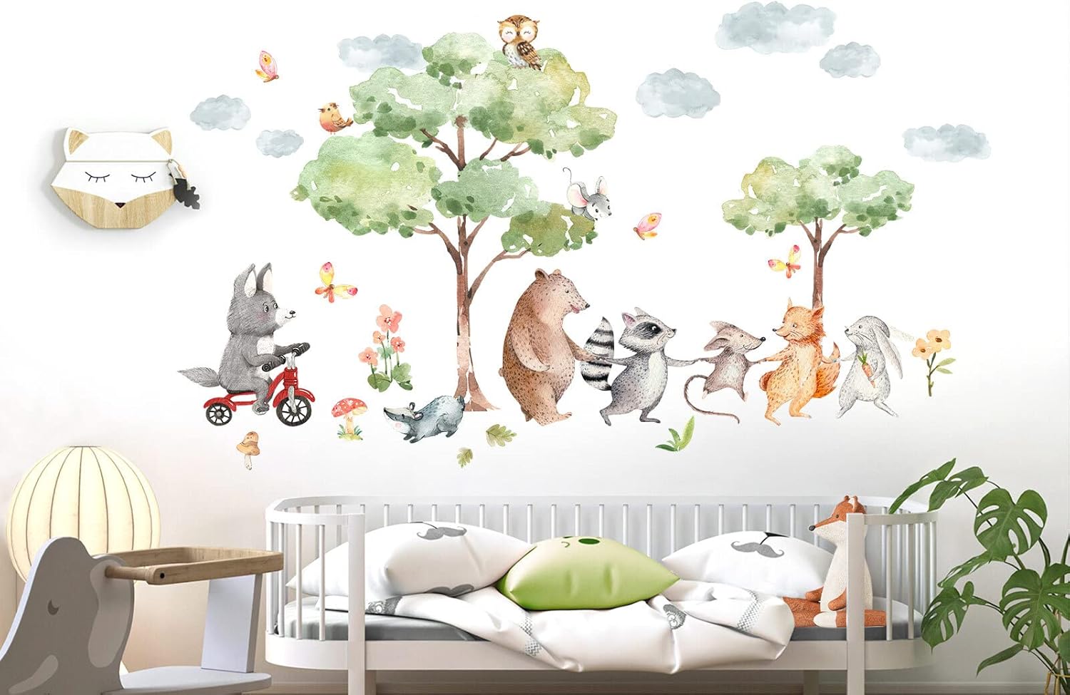 Grandora DL795-5 - Adesivo Parete Animali della Foresta - immagine 2