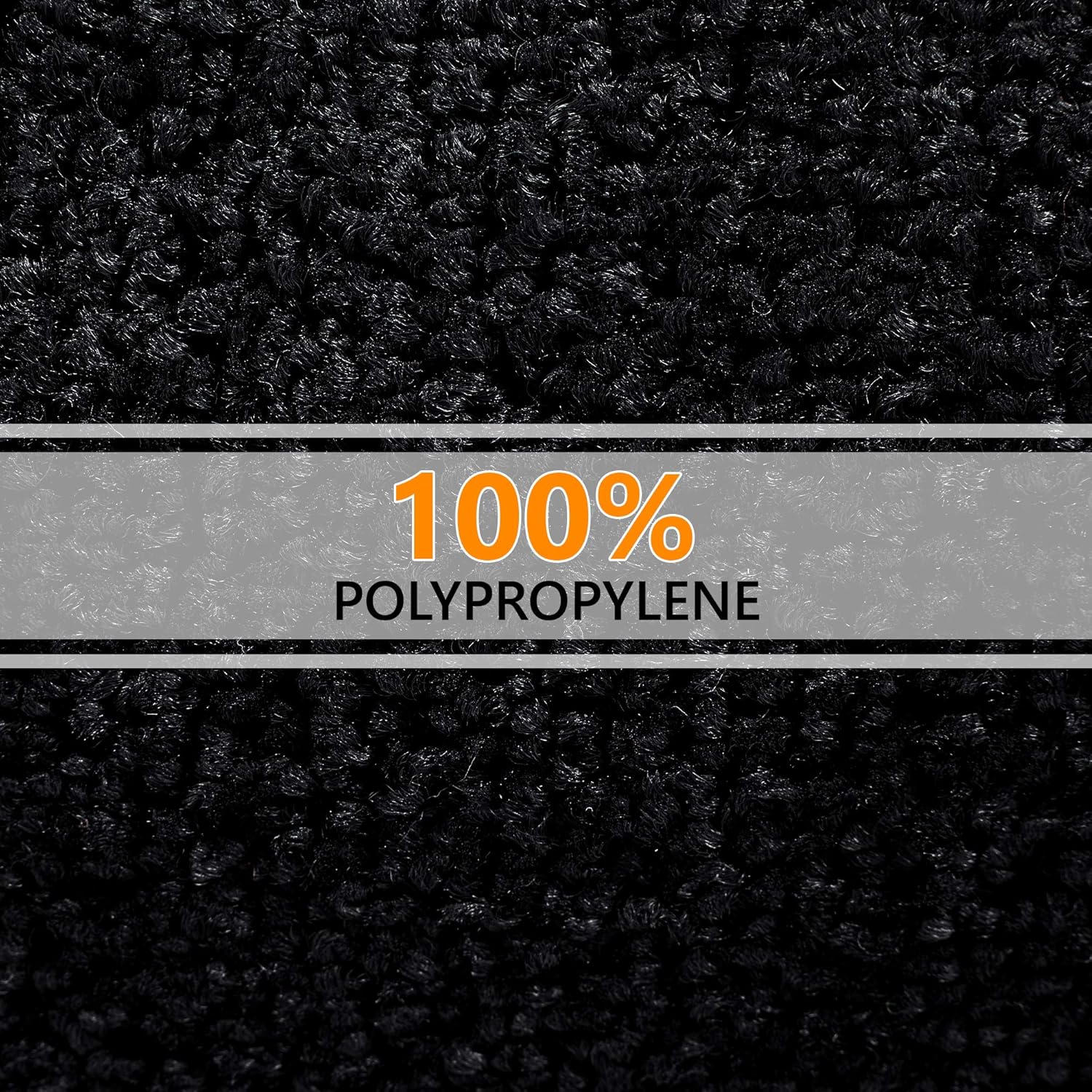 Gadhome Tappeto Ingresso Casa 90x150 cm, Nero - immagine 3