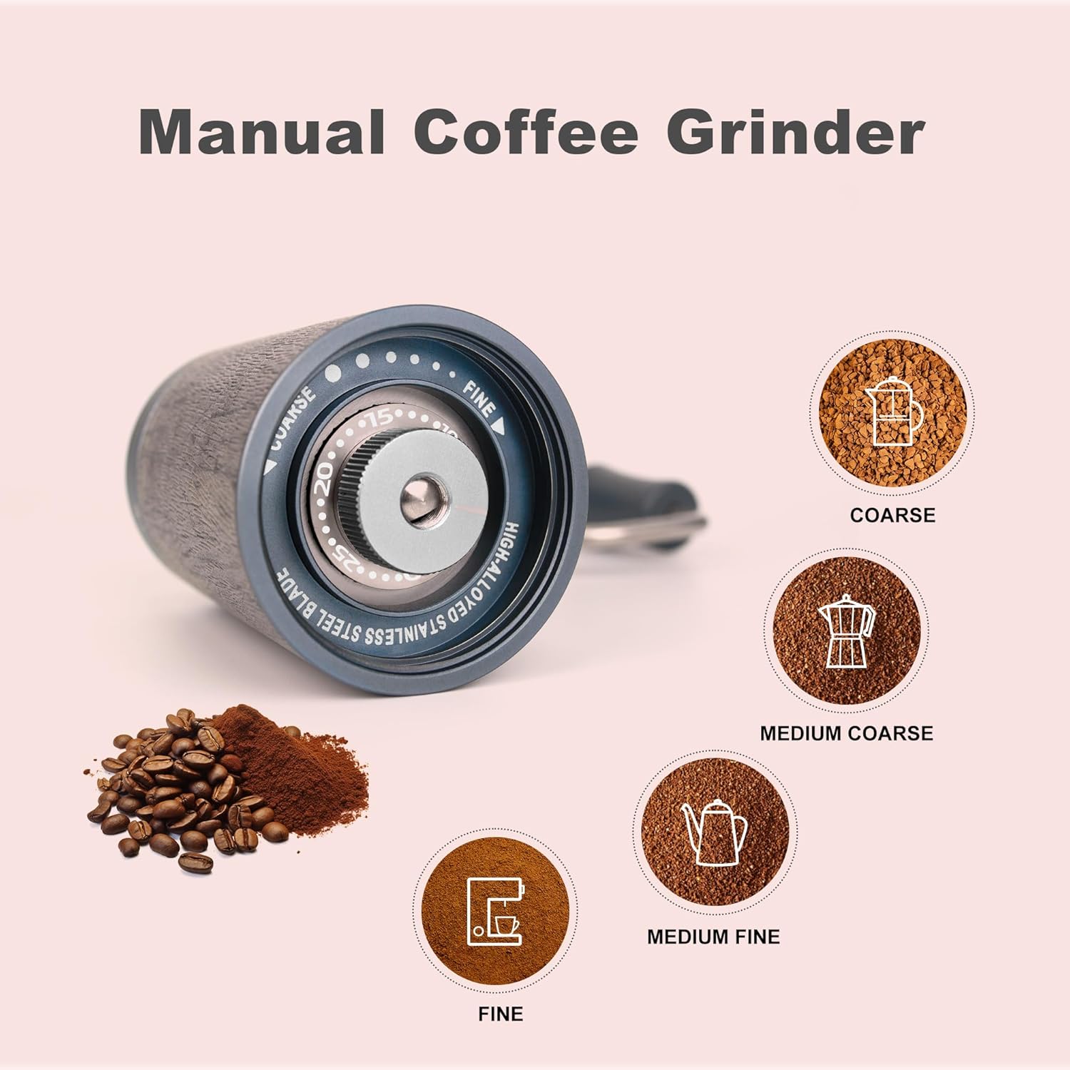 Macina Caffè Manuale Professionale 90 Impostazioni - immagine 4