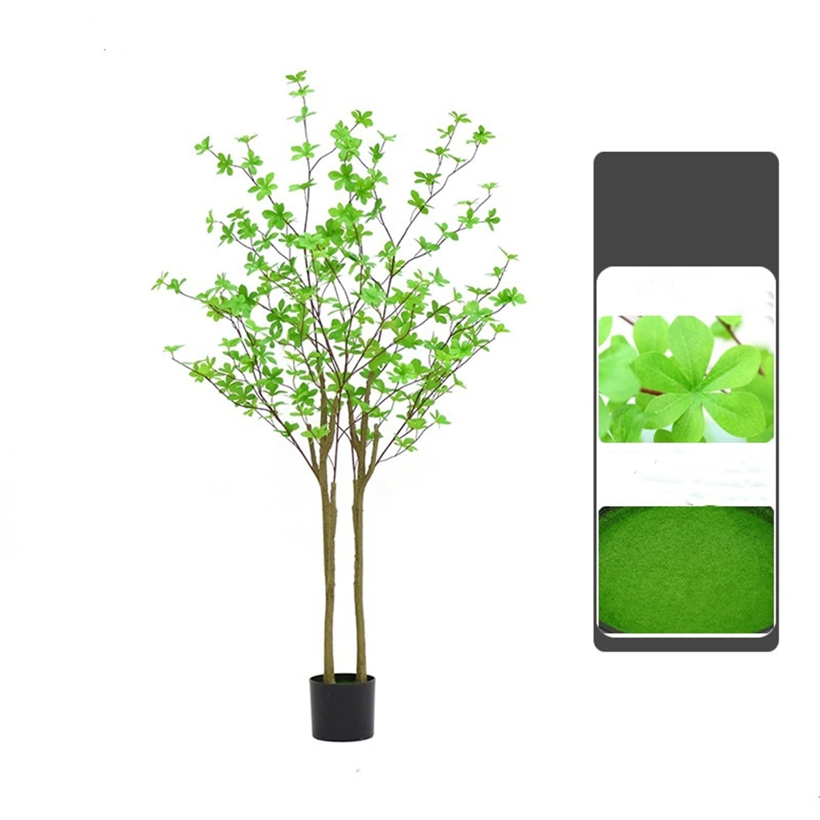 Zstar Albero Artificiale Enkianthus 150 cm con Vaso