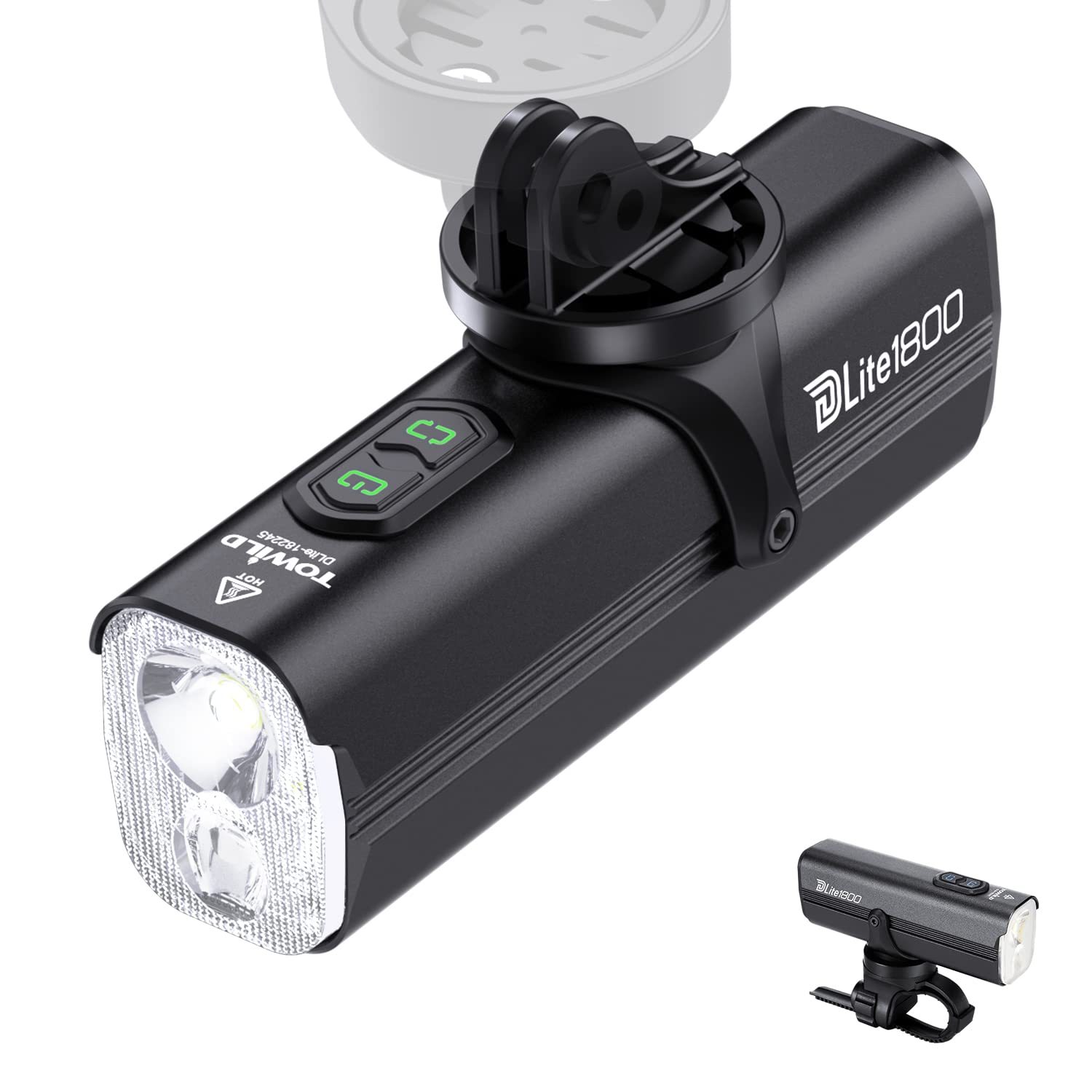 Towild DLite1800 - Luce Bici Anteriore 1800 Lumen