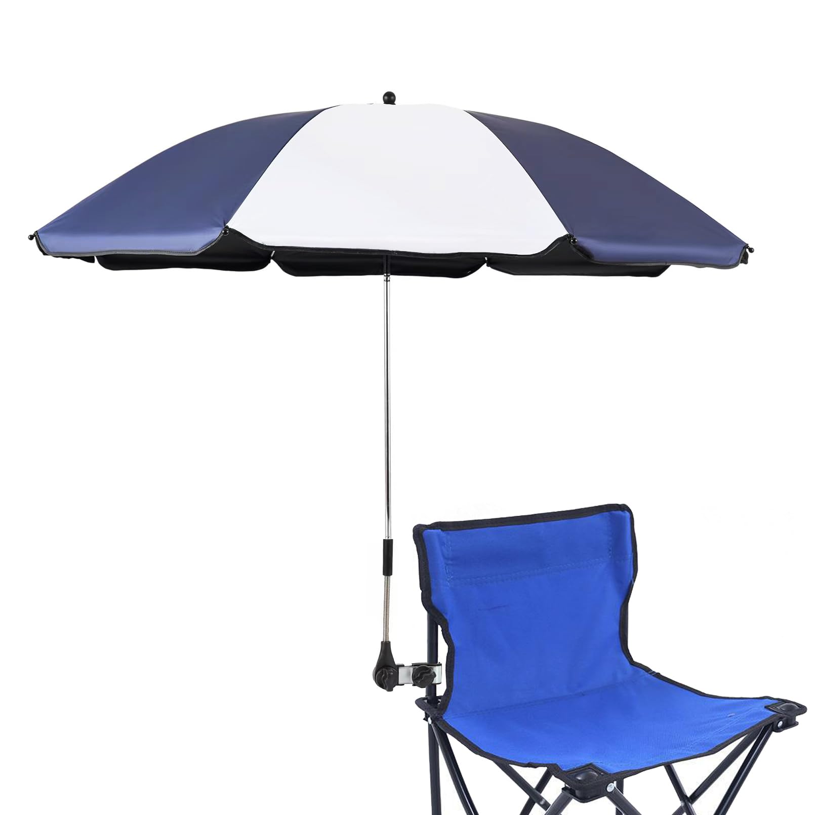 Ombrello per Sedia con Morsetto UPF 50+ 116,8cm