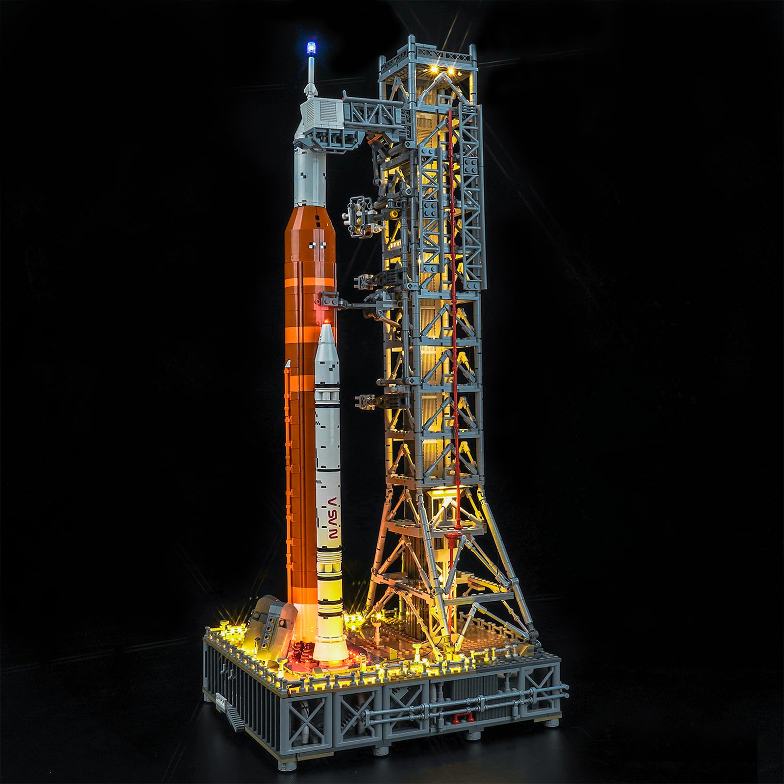 Set di luci a LED per Lego 10341 NASA Artemis Space Launch System (No Lego), set di illuminazione decorativa per Lego NASA Artemis Space Launch System giocattolo creativo – versione standard
