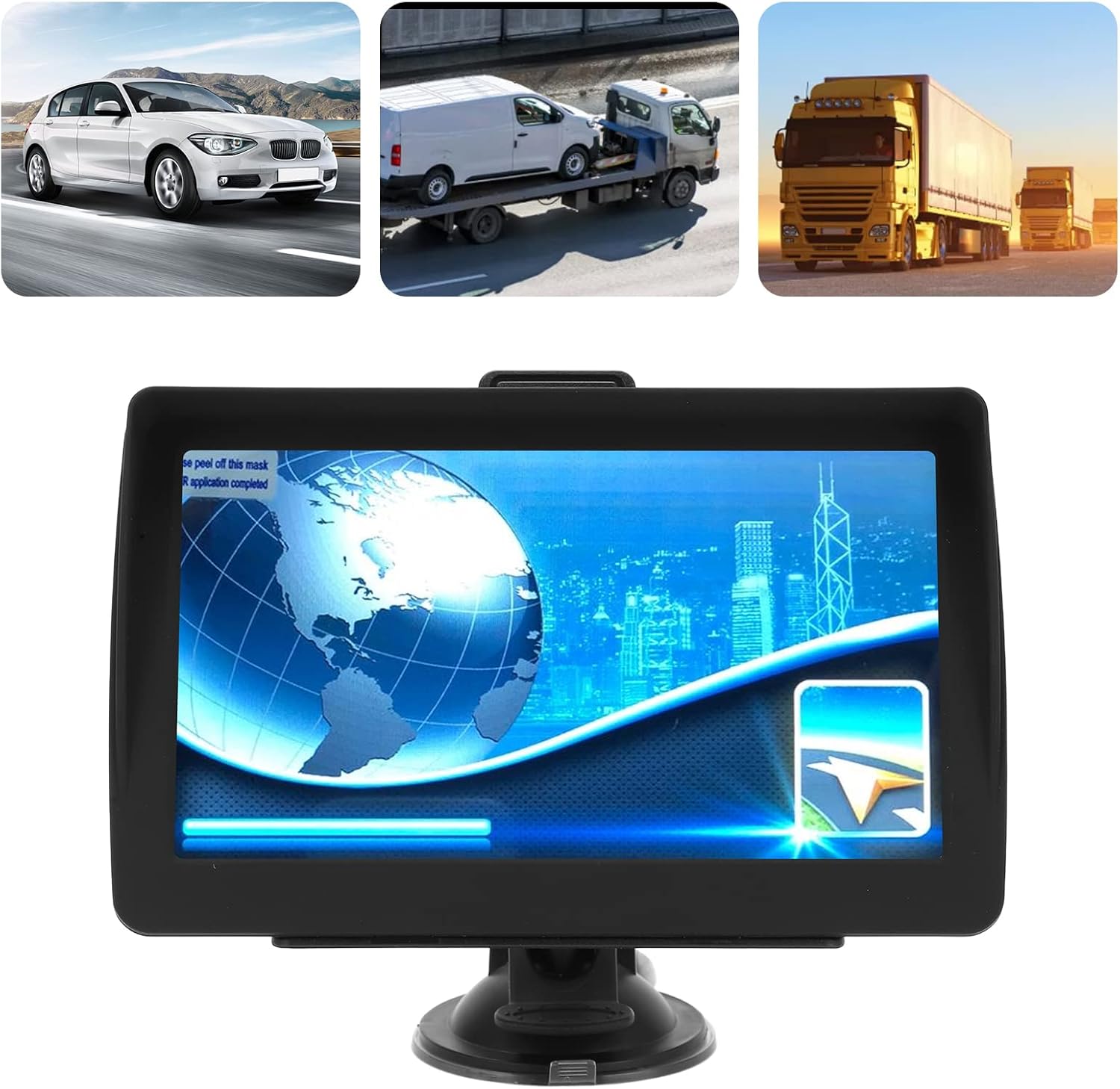 Navigatore Auto GPS Portatile Touch Screen 7 pollici - immagine 2